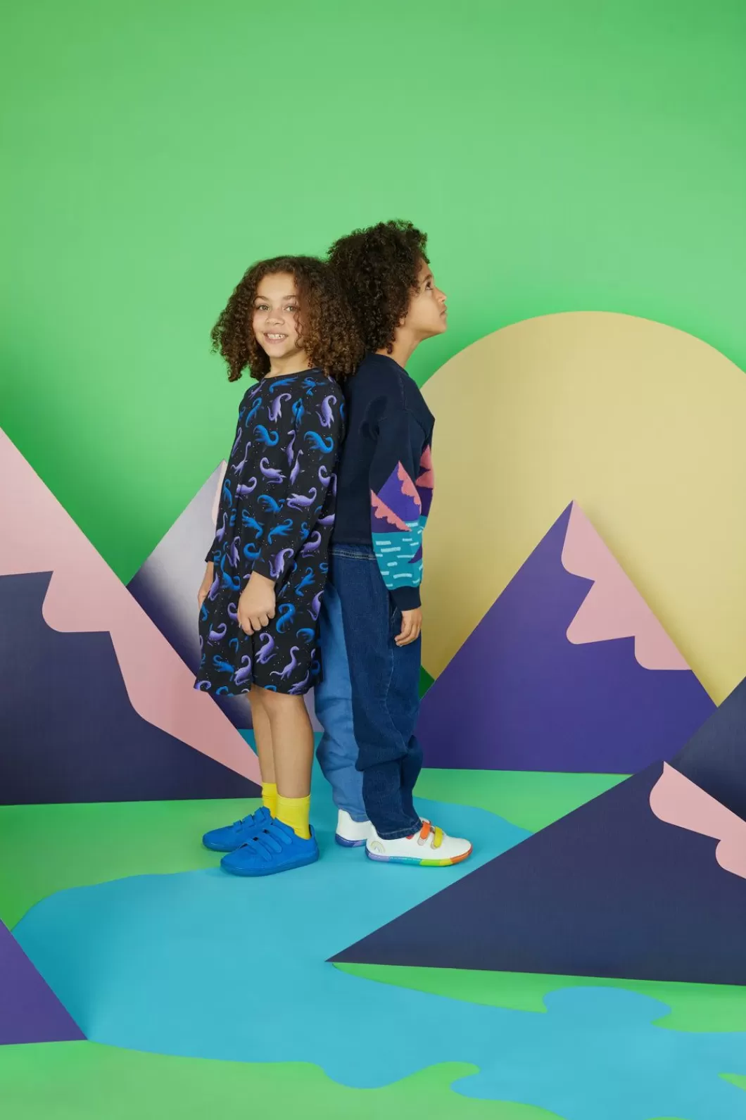 Dresses & Pinafores<Dangerkids Loch Ness Kids Jersey Dress