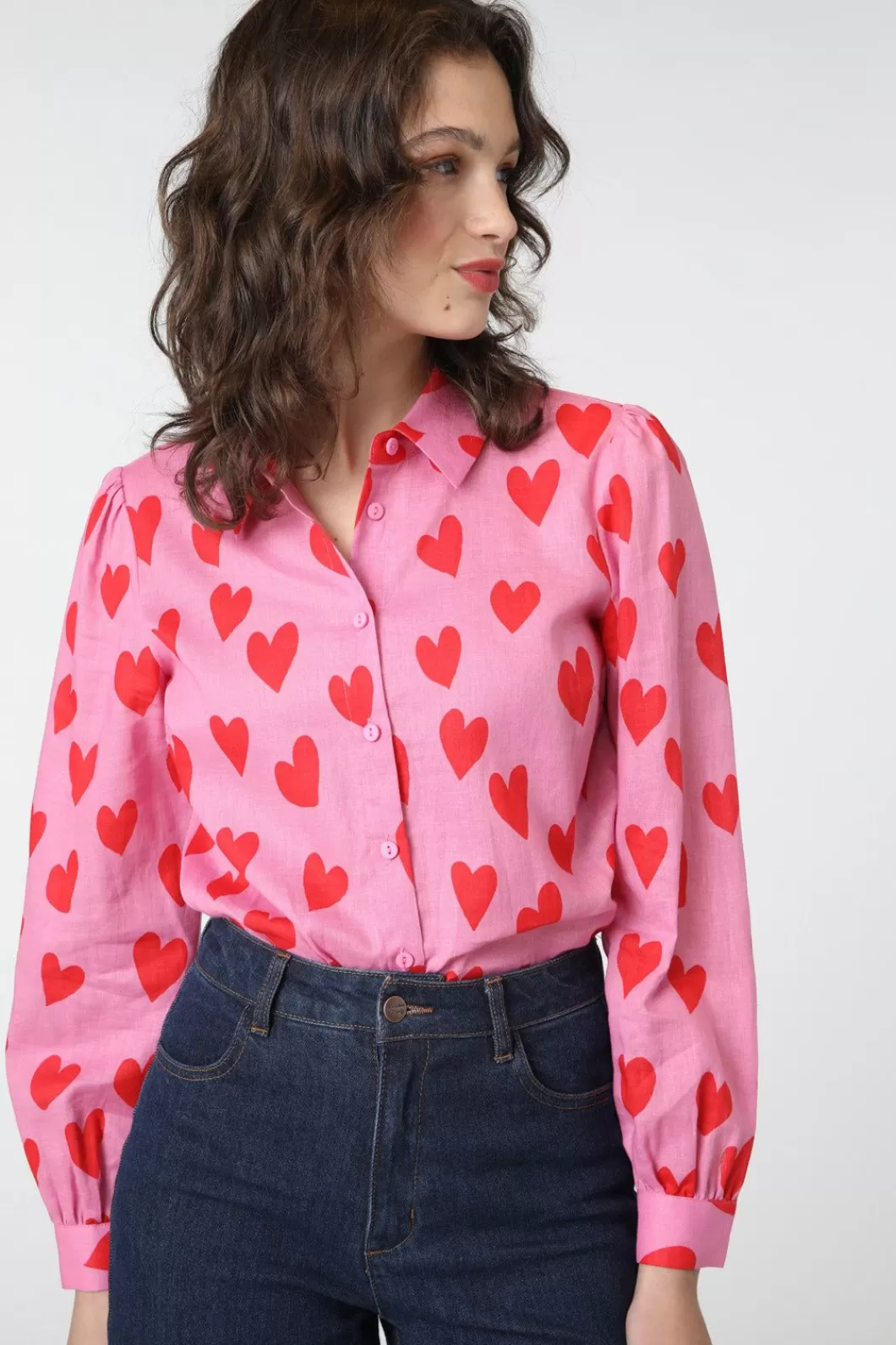 Blouses & Tops<Princess Highway Love Hearts Blouse