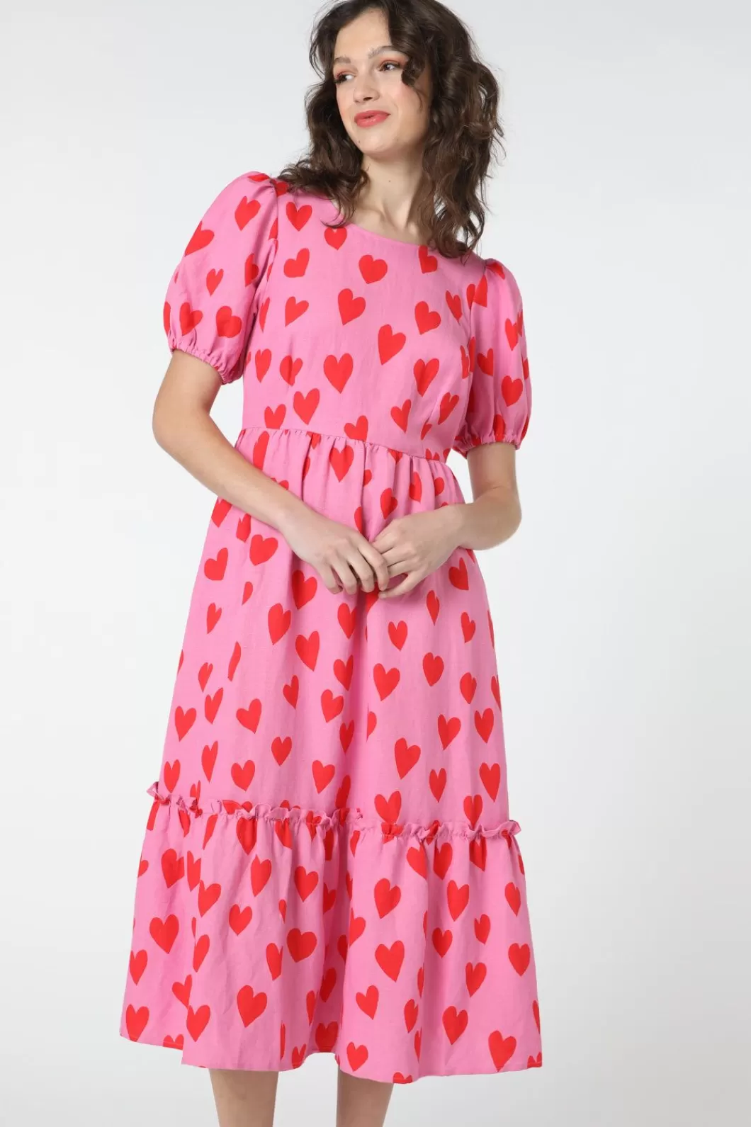 Dresses & Pinafores<Princess Highway Love Hearts Midi Dress