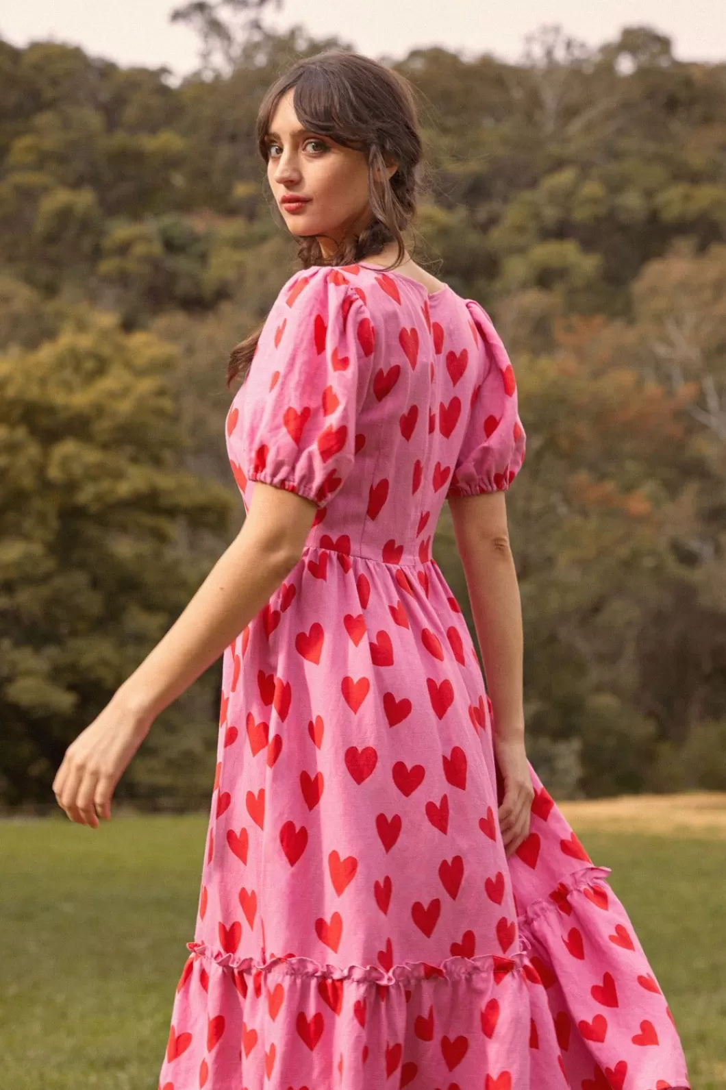 Dresses & Pinafores<Princess Highway Love Hearts Midi Dress