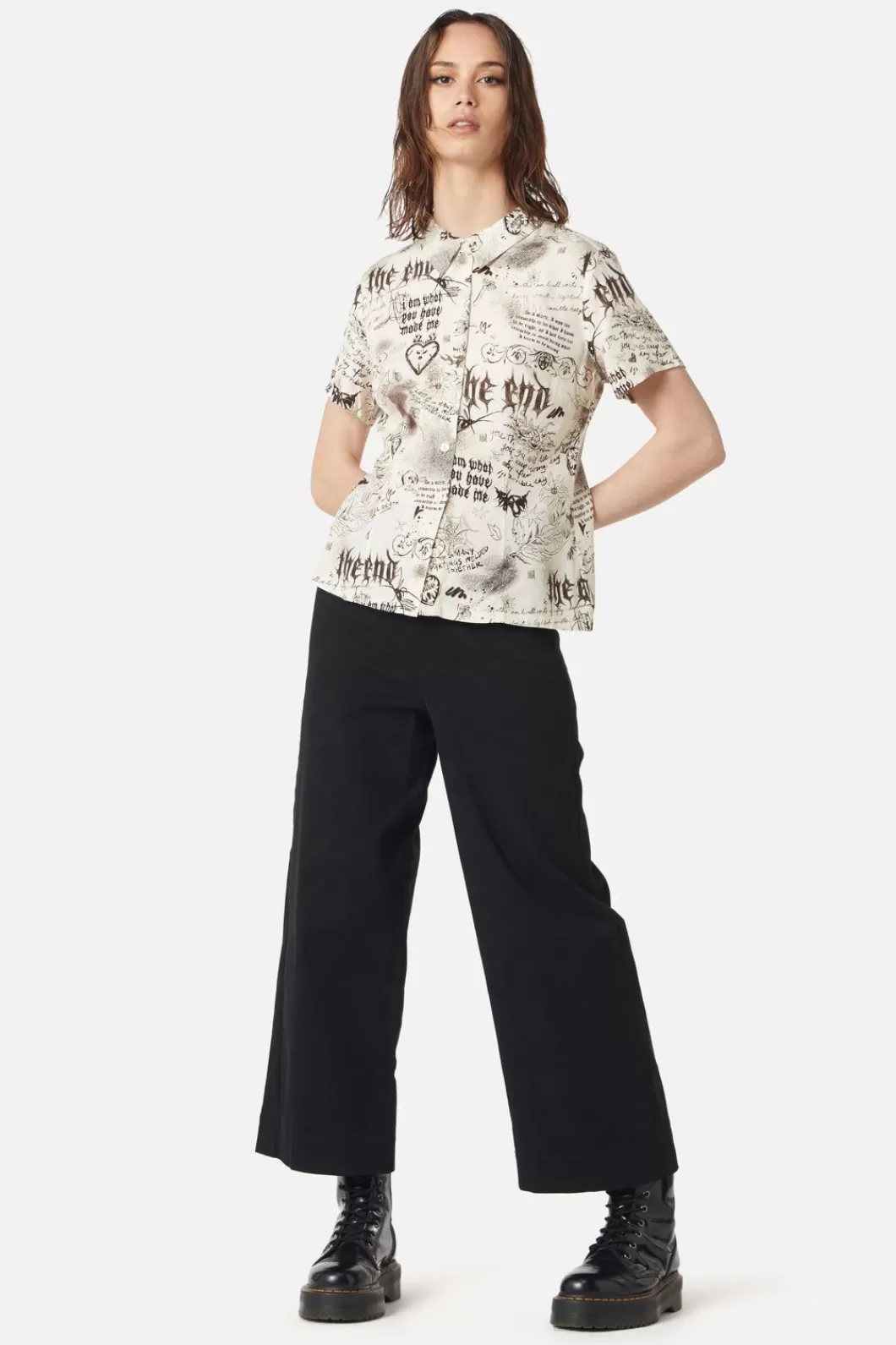 Blouses & Tops<Dangerfield Lover'S Departure Printed Blouse