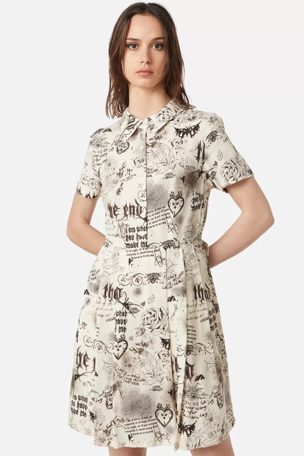 Dresses & Pinafores<Dangerfield Lover'S Departure Printed Dress