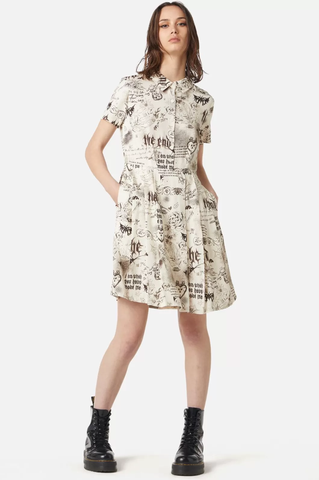 Dresses & Pinafores<Dangerfield Lover'S Departure Printed Dress