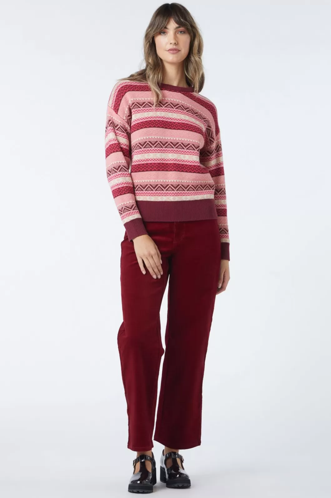 Knitwear & Cardis<Princess Highway Maddi Fairisle Sweater