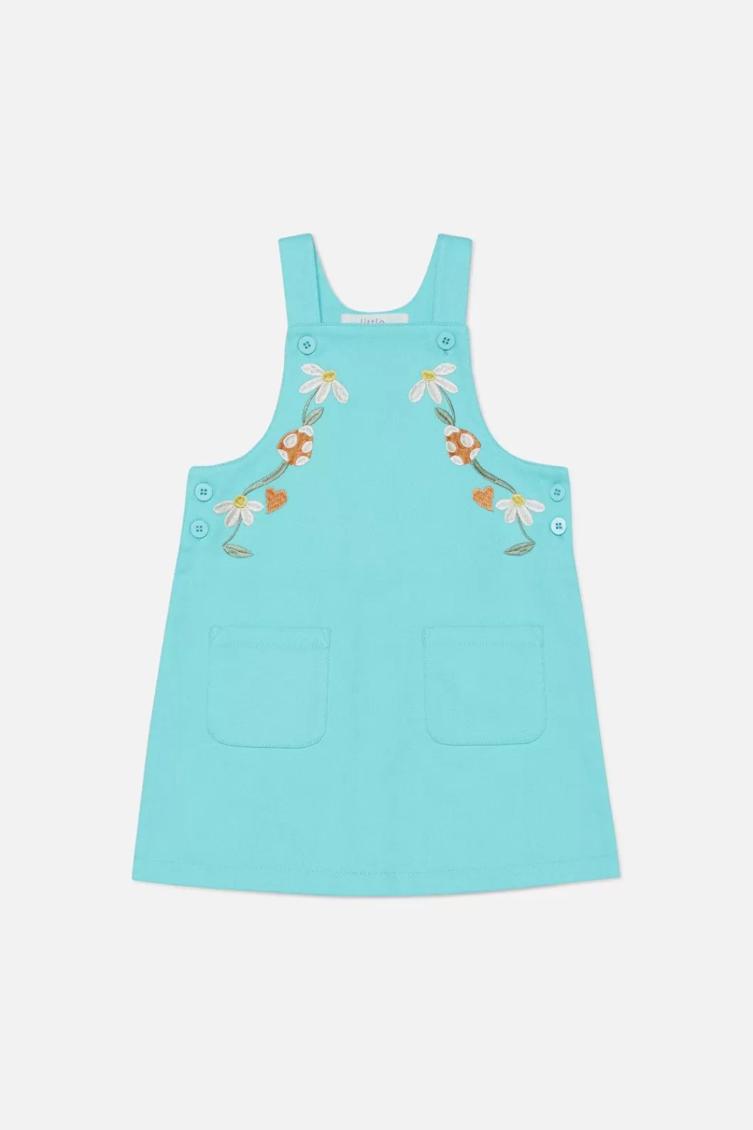 Dresses & Pinafores<Princess Highway Kids Magic Toadstool Kids Embroidered Pinafore