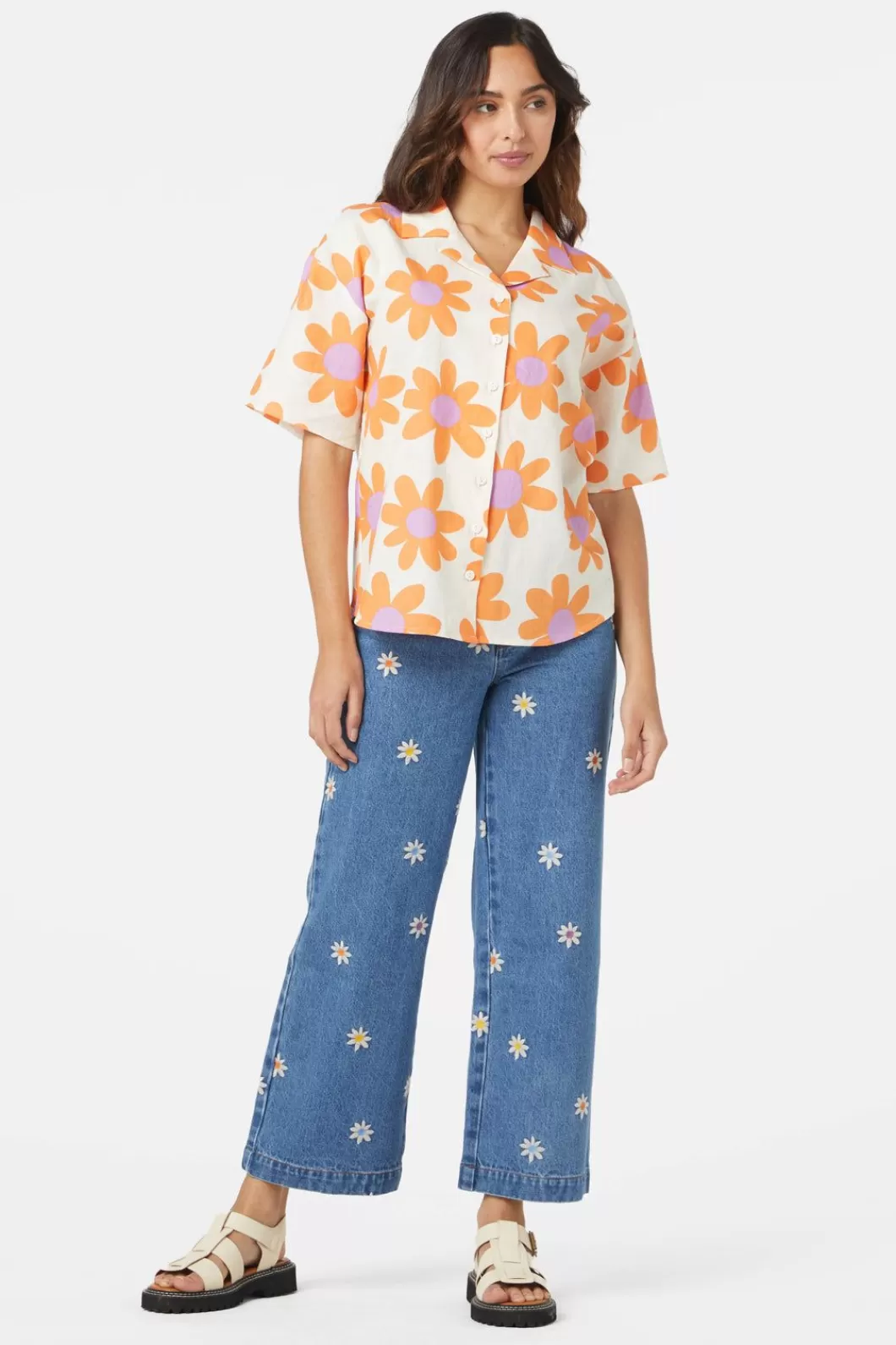 Blouses & Tops<Princess Highway Margo Daisy Shirt