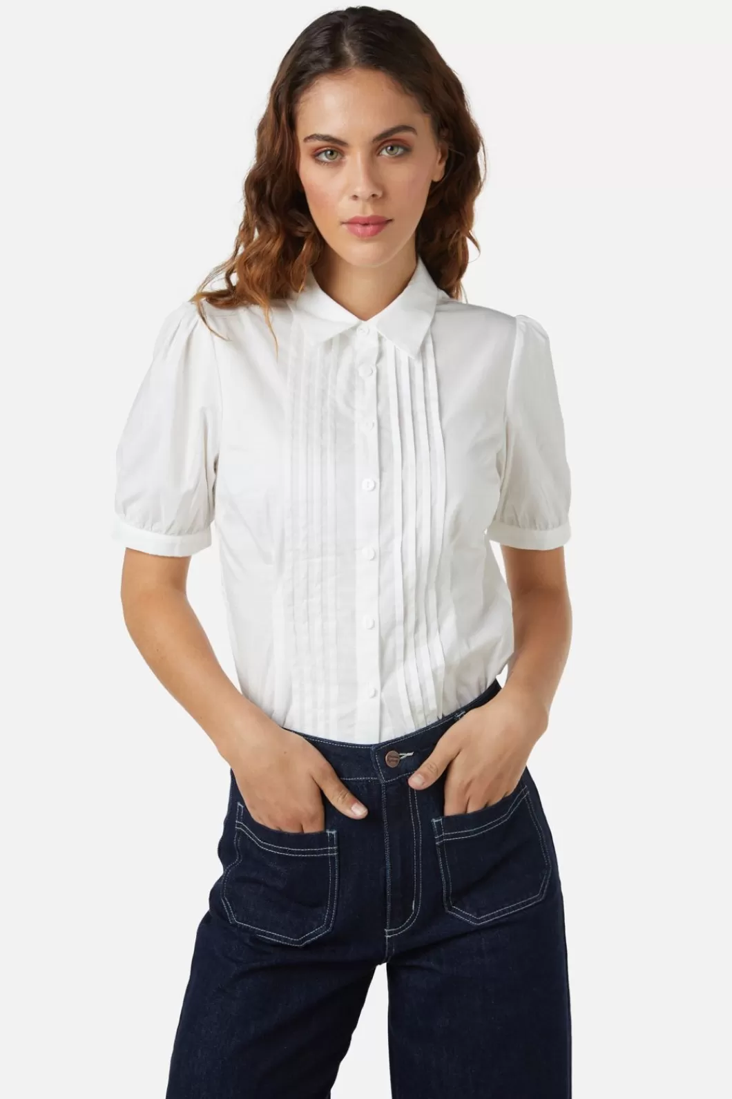 Blouses & Tops<Princess Highway Martha Pin Tuck Blouse