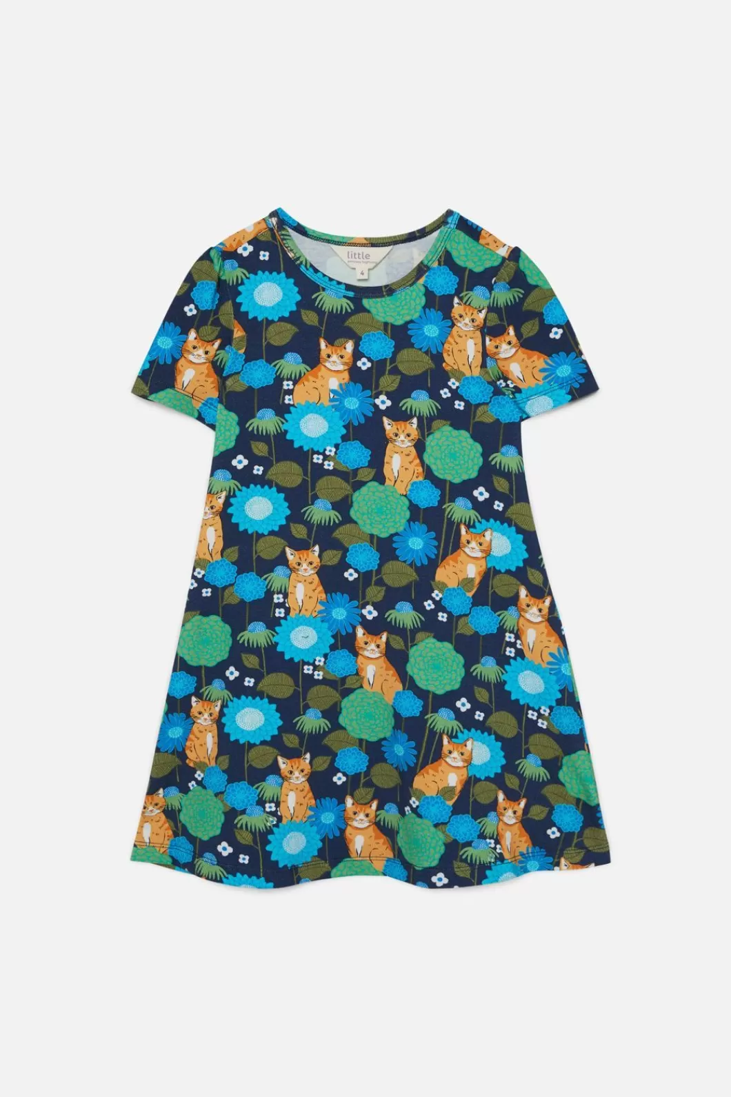 Dresses & Pinafores<Princess Highway Kids Meadow Cat Kids Dress