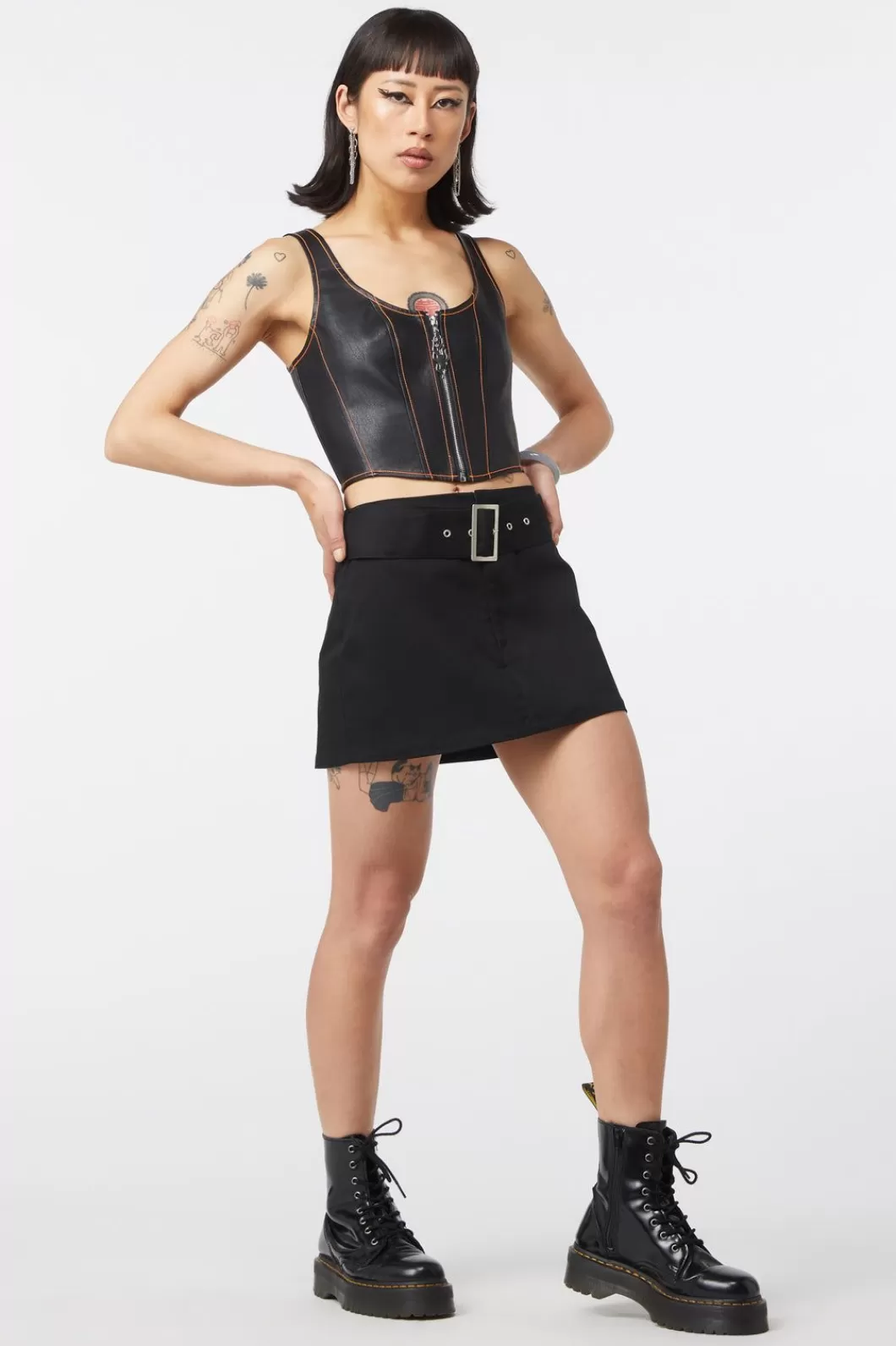 Skirts & Skorts<Dangerfield Mini Micro Belt Skirt