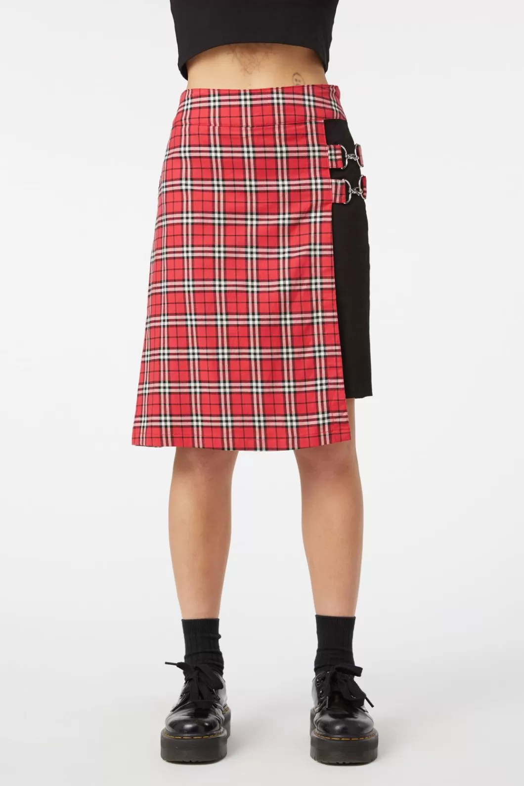 Pants & Shorts<Dangerfield Nah Tartan Twill Skort