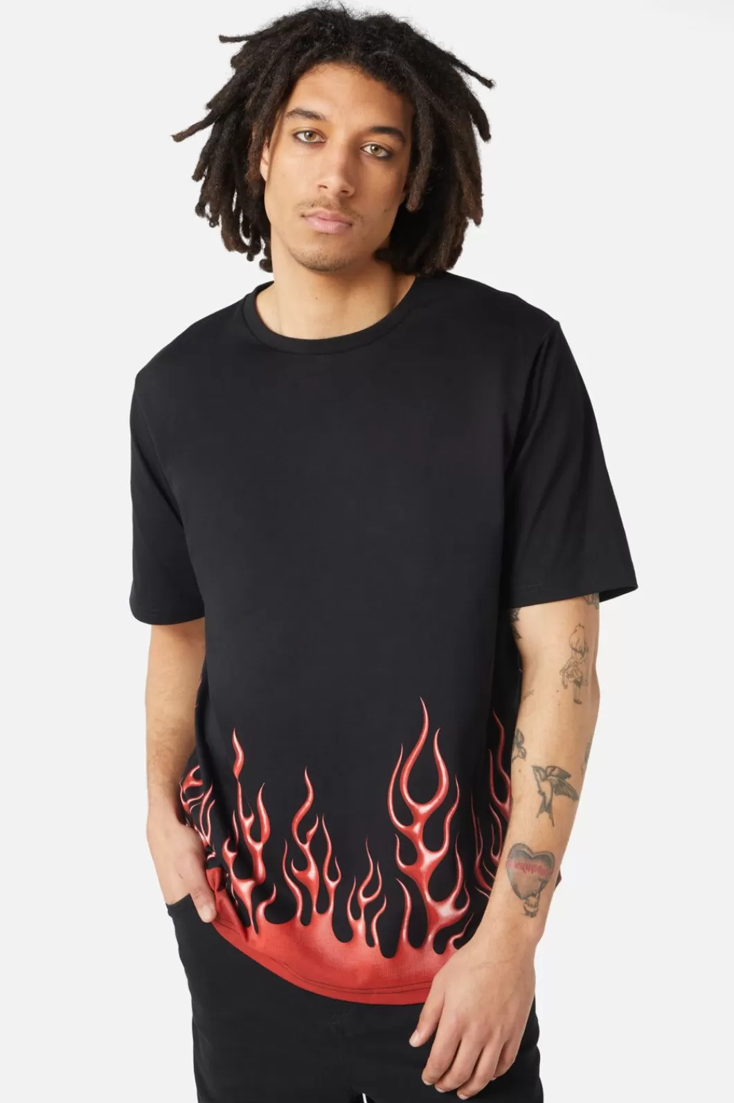 Shirts & Tees<Dangerfield Naked Flame Tee