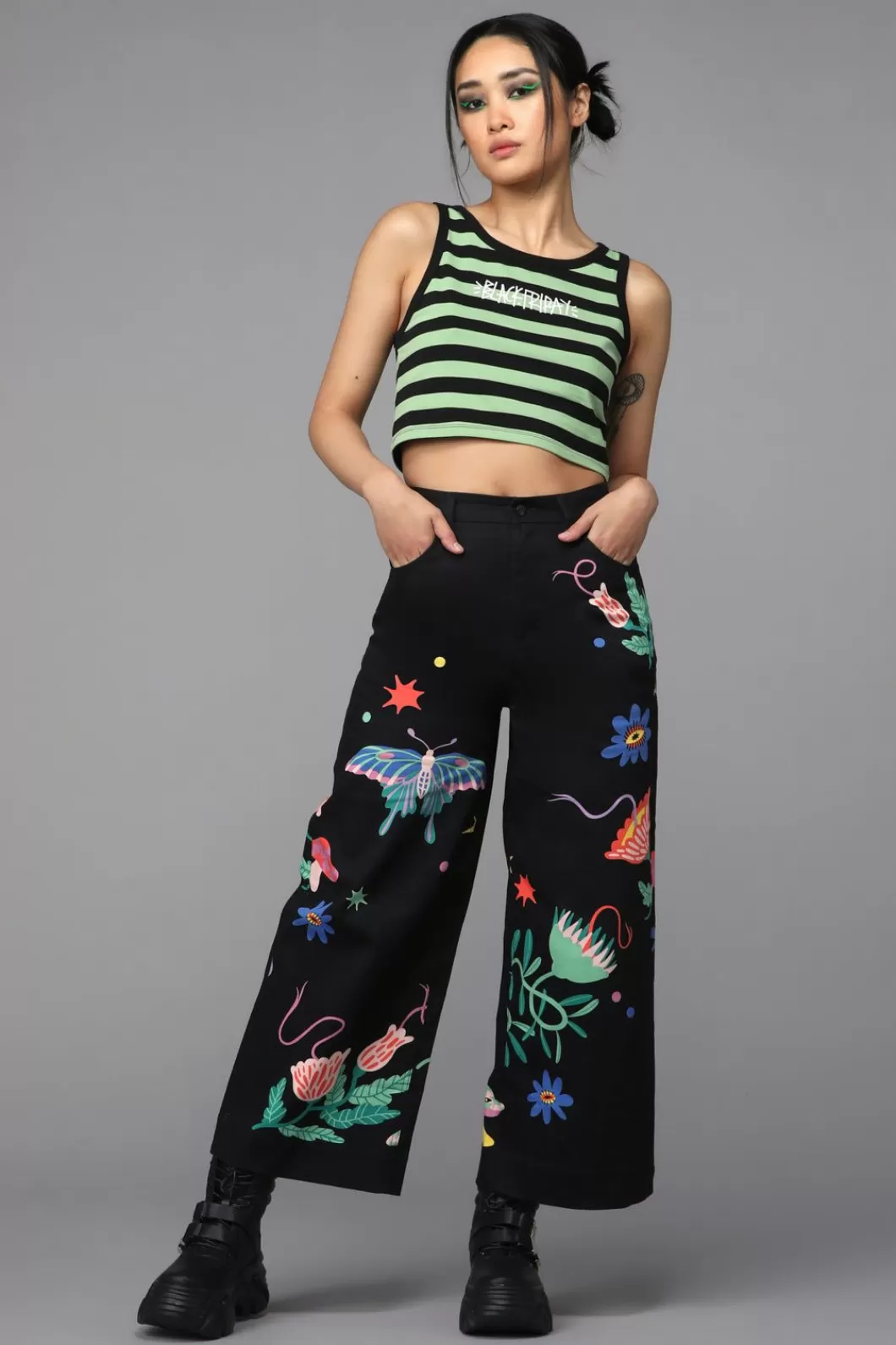 Pants & Jumpsuits<Black Friday Night Garden Pant