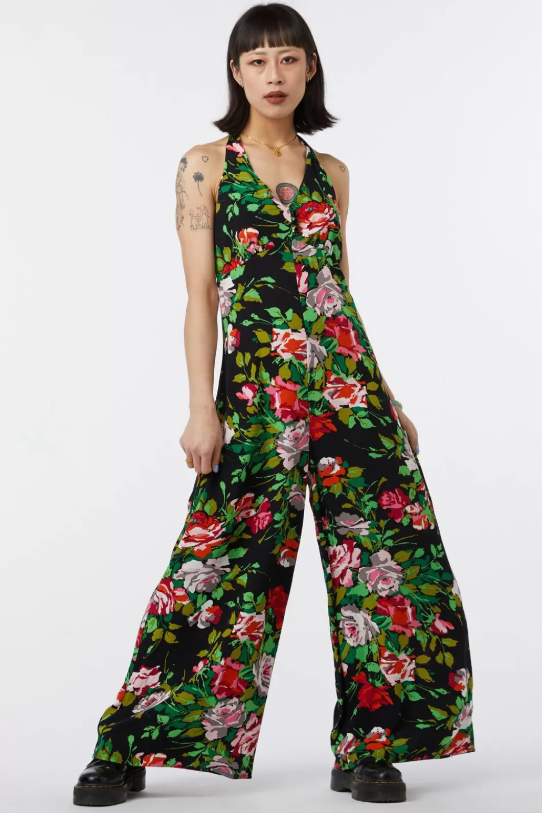 Dresses & Pinafores<Revival Nocturne Florals Jumpsuit