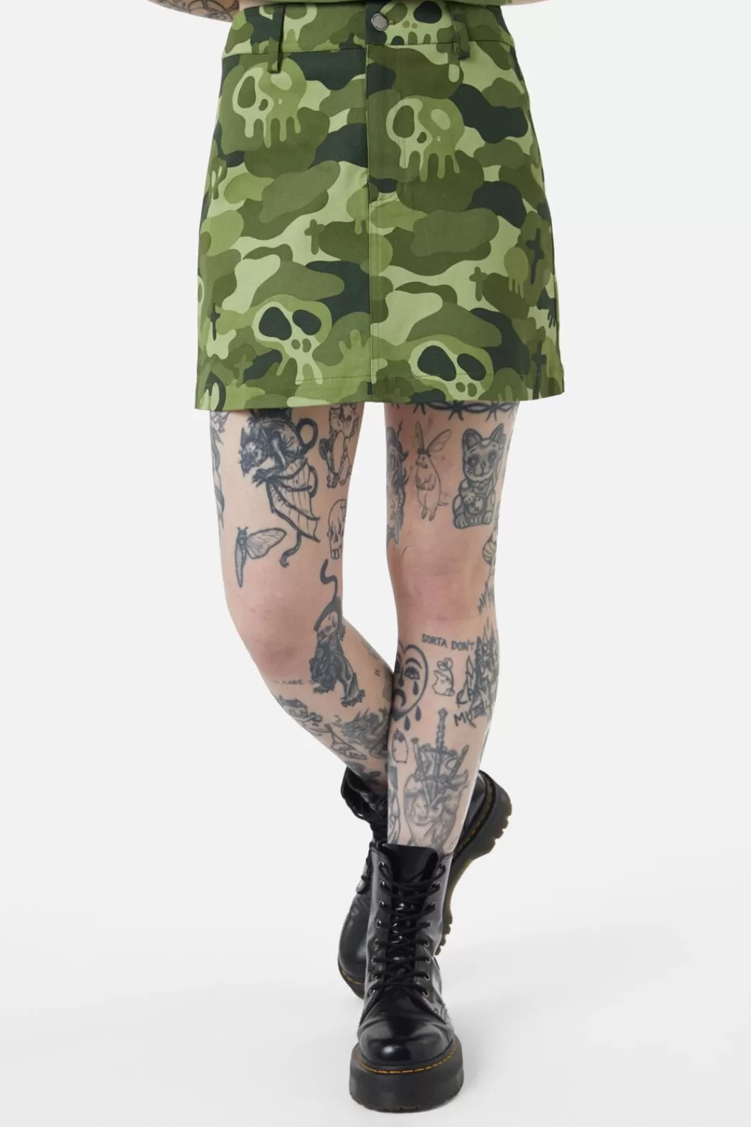 Skirts & Skorts<Dangerfield Nook Of The Garden Camo Skirt