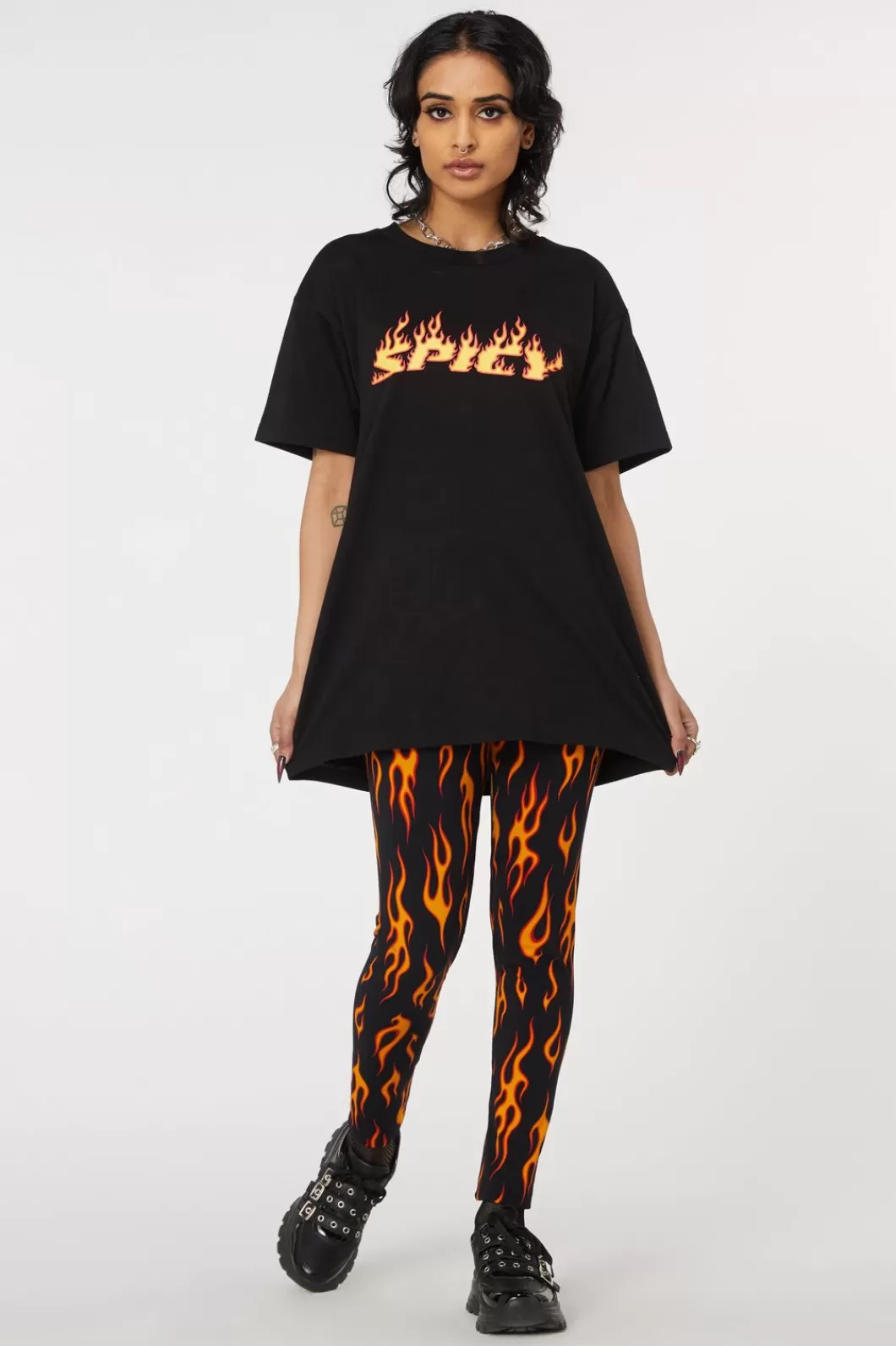 Pants & Jumpsuits<Dangerfield On Fire Cotton Legging