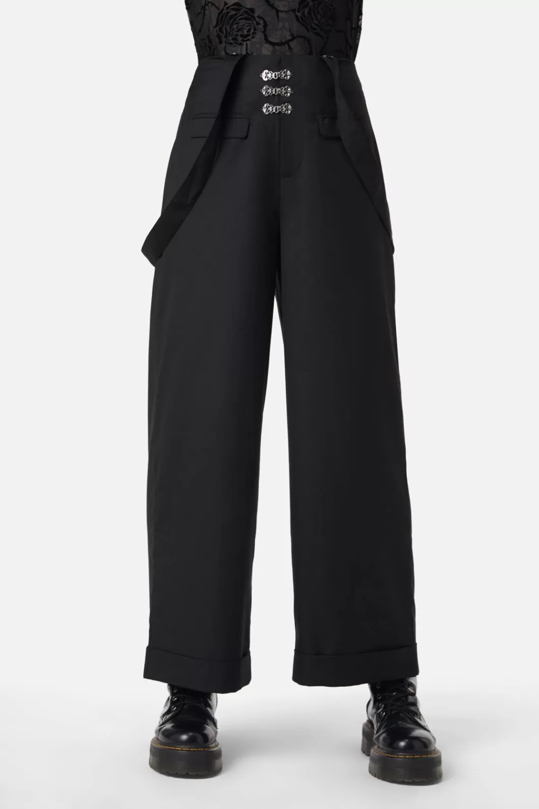 Pants & Jumpsuits<Dangerfield Ornate Tux High Rise Pant