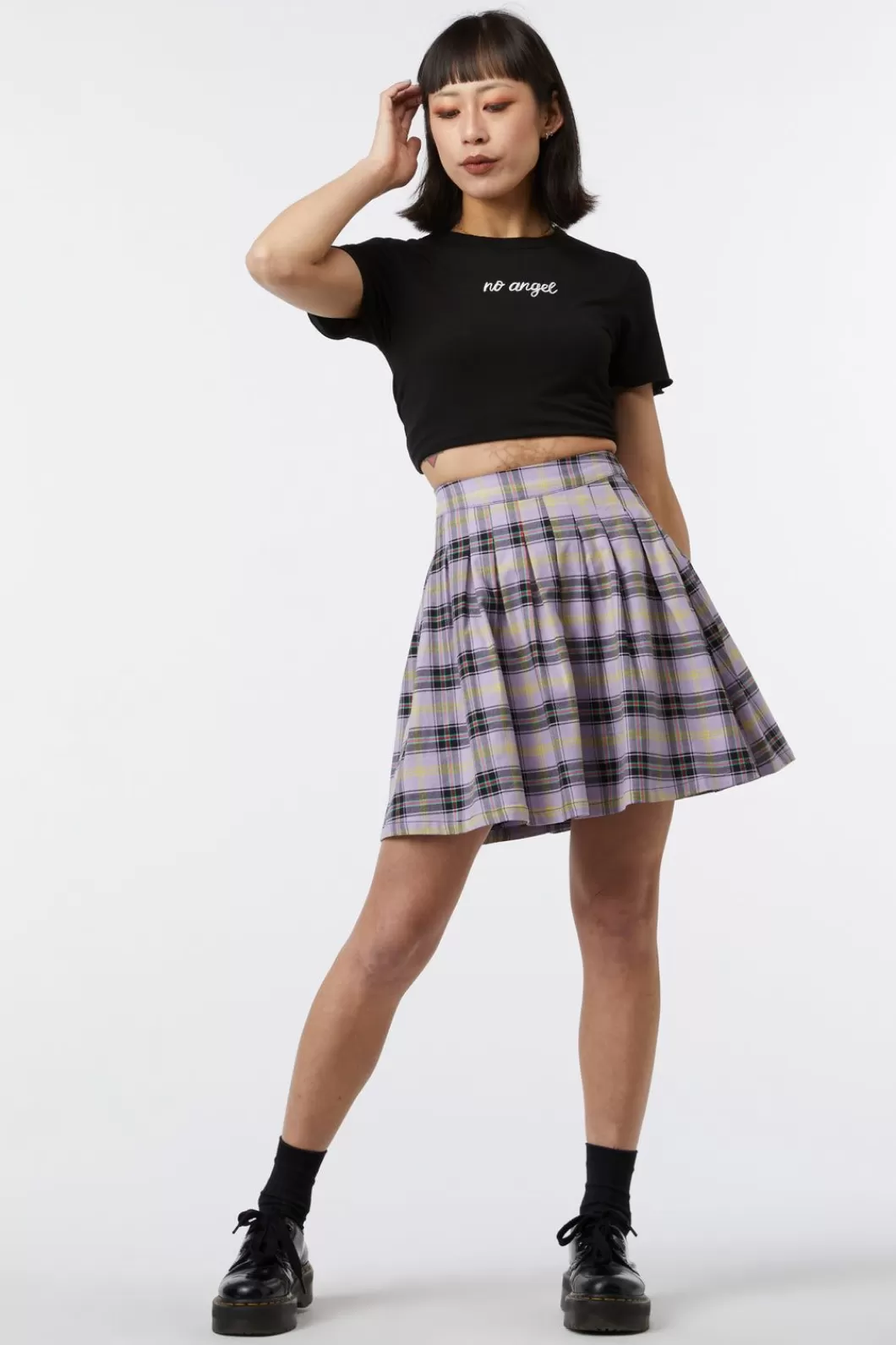 Skirts & Skorts<Dangerfield Outsider Tartan Pleat Skirt