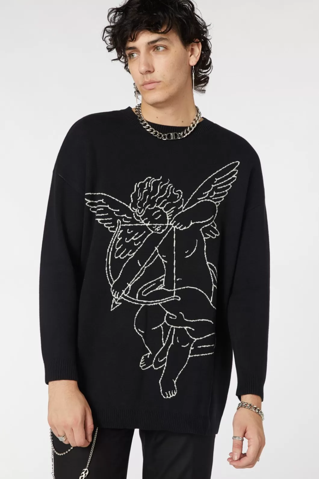 Jumpers & Knits<Dangerfield Oversize Cherub Cotton Knit