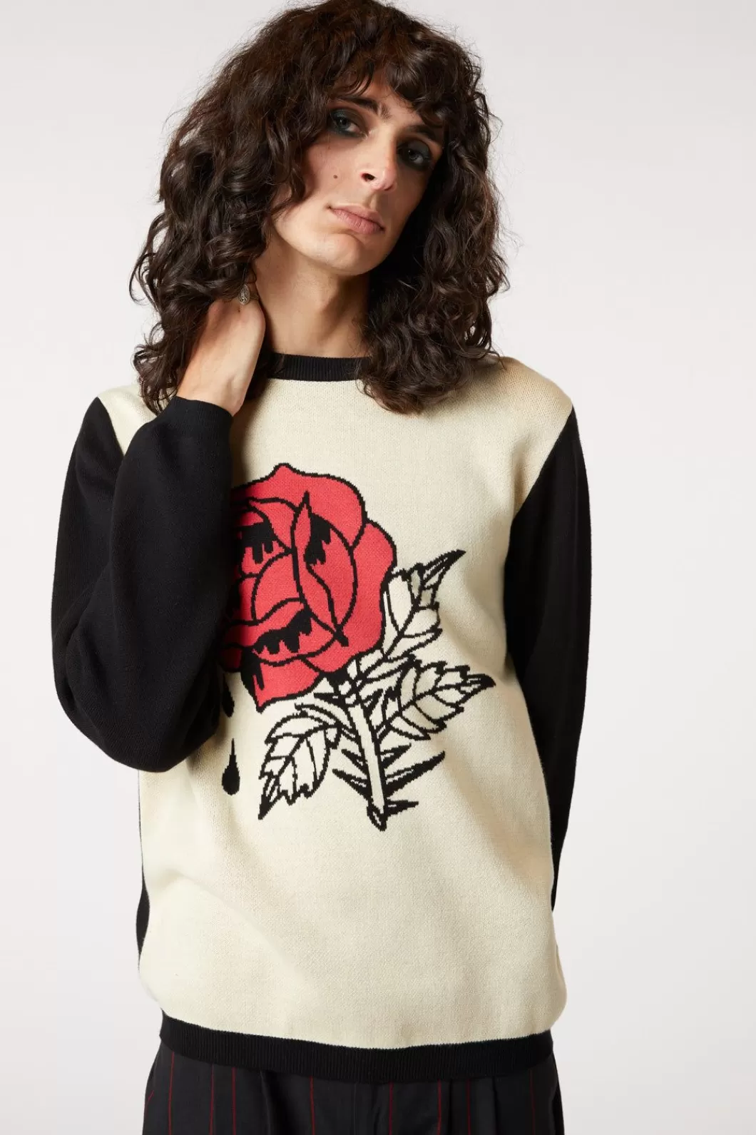 Jumpers & Knits<Dangerfield Paint The Roses Knit