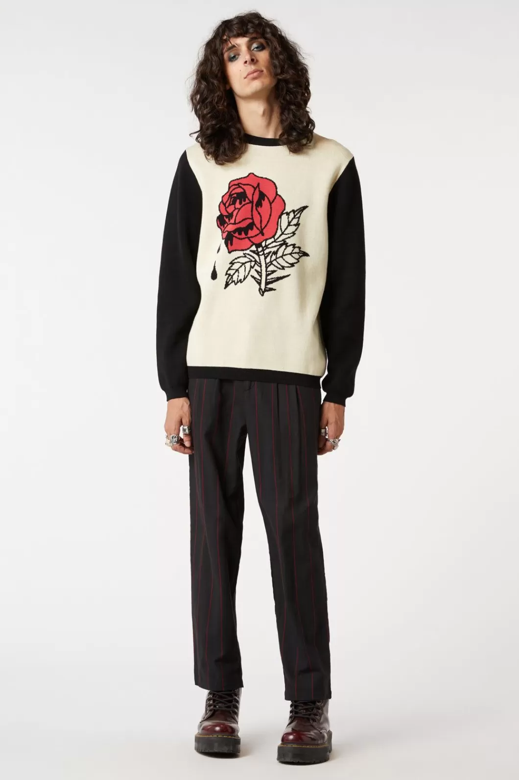 Jumpers & Knits<Dangerfield Paint The Roses Knit