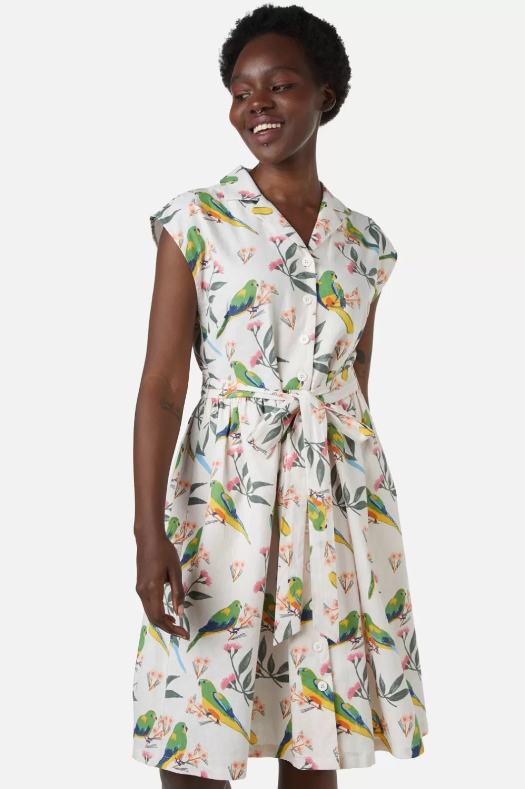 Dresses & Pinafores<Princess Highway Parrot Shirt Dress