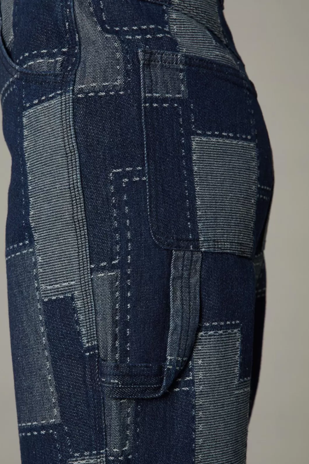 Pants & Jumpsuits<Black Friday Patchwork Denim Jean