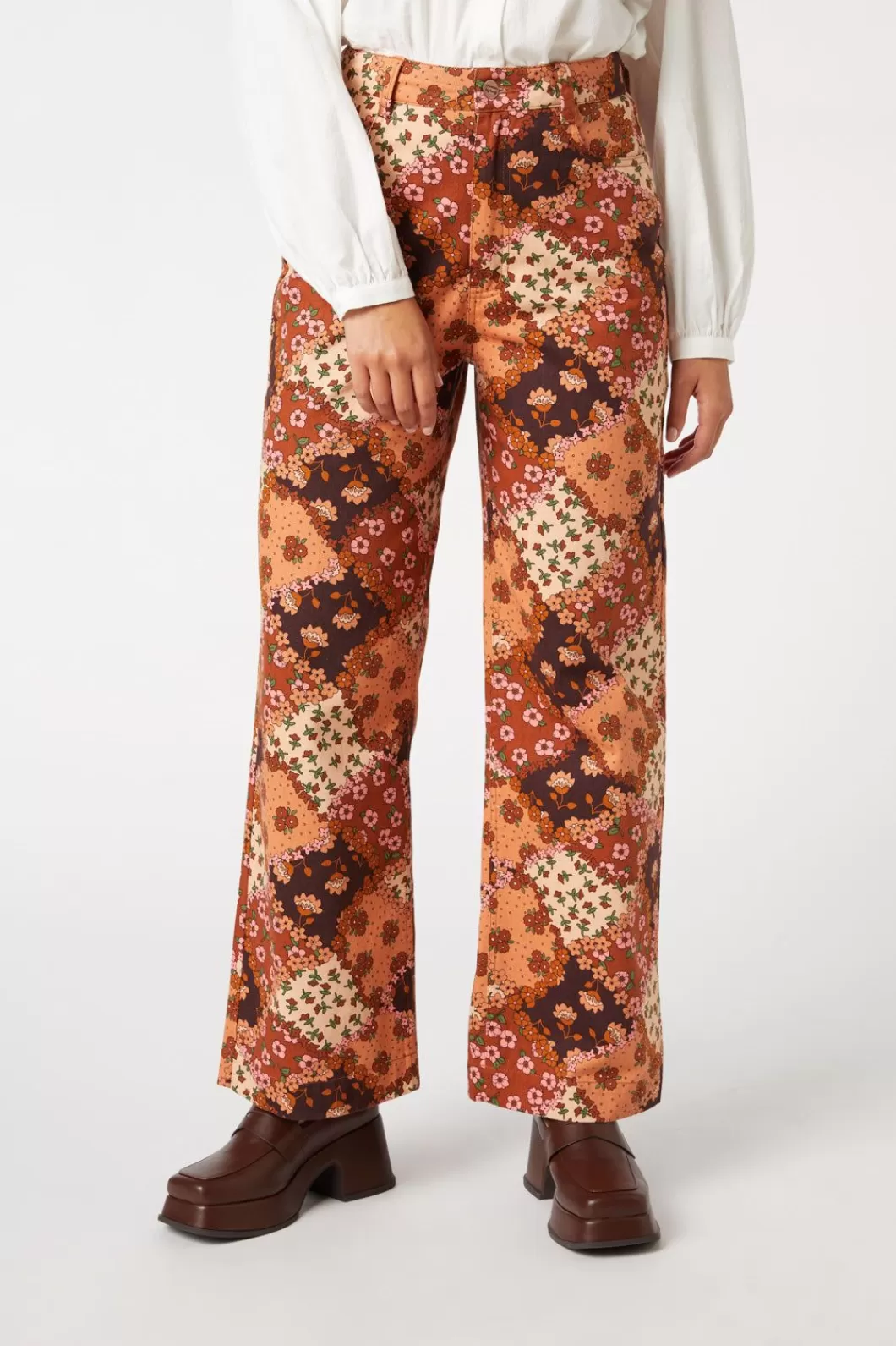 Pants & Jumpsuits<Princess Highway Patchwork Flower Jean