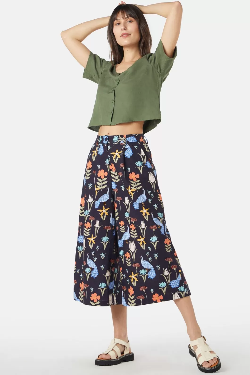 Skirts & Skorts<Princess Highway Peacock Culotte