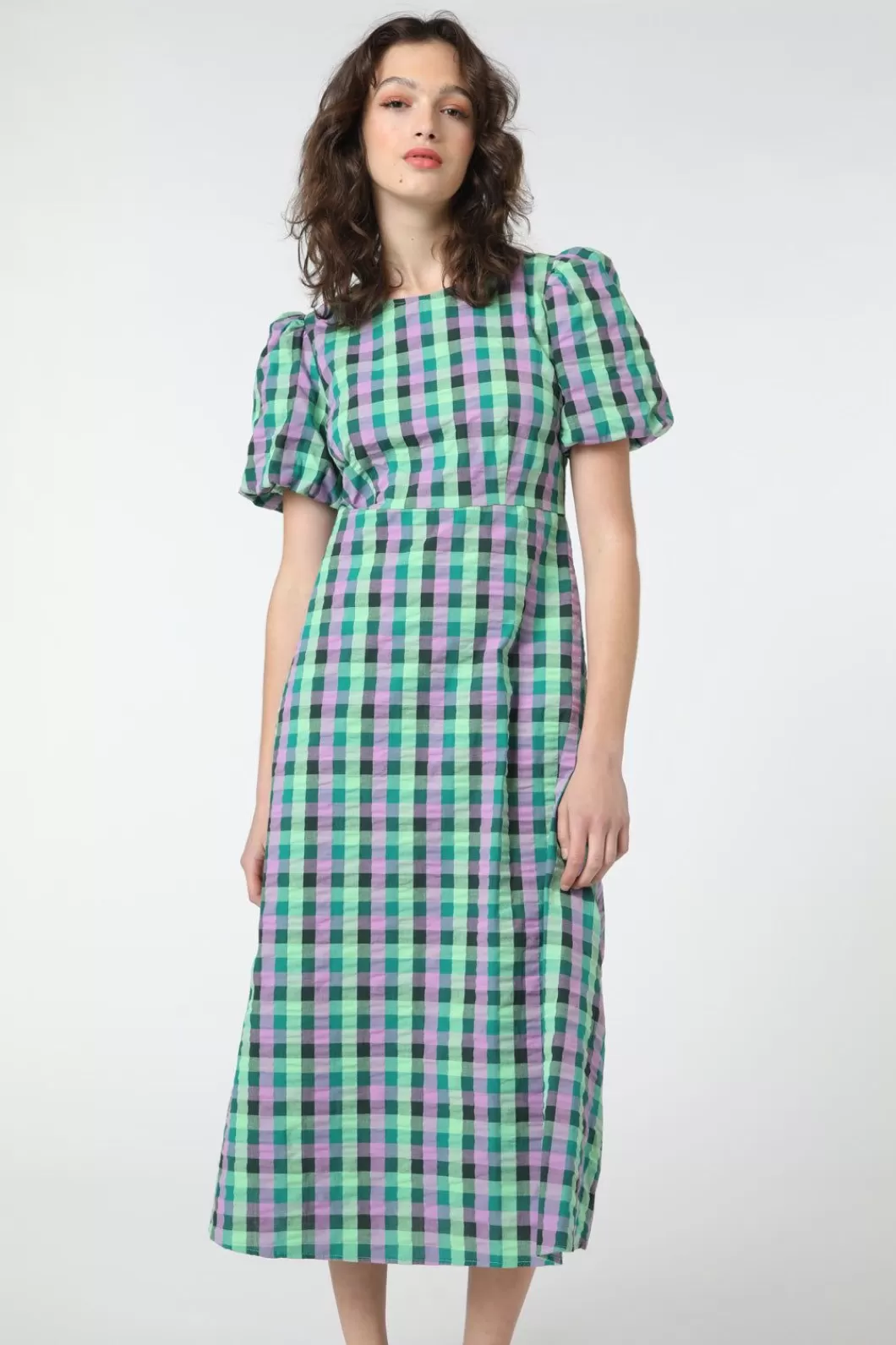 Dresses & Pinafores<Princess Highway Peppa Check Midi Dress