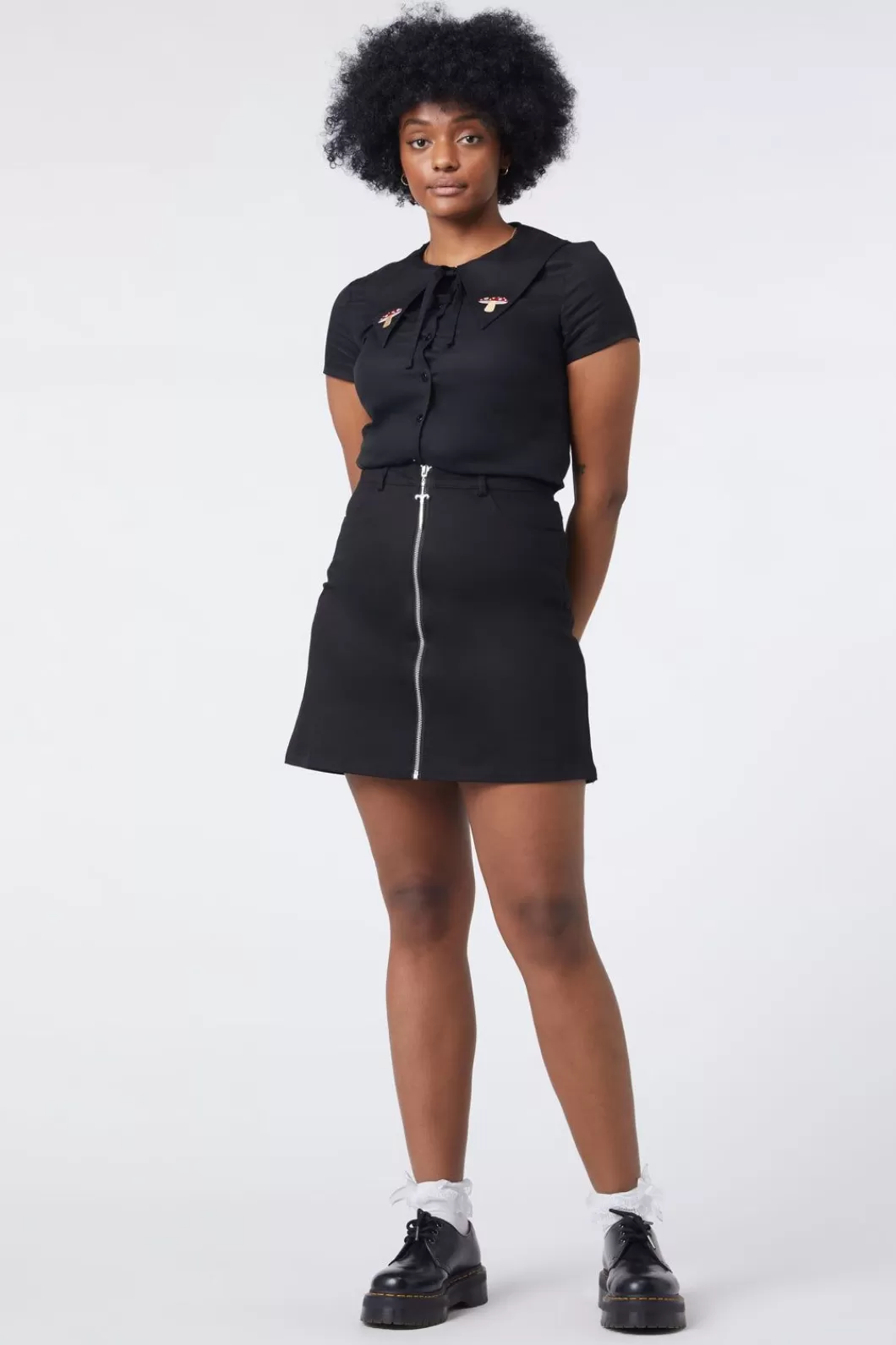 Skirts & Skorts<Dangerfield Pierce A Line Mini Skirt