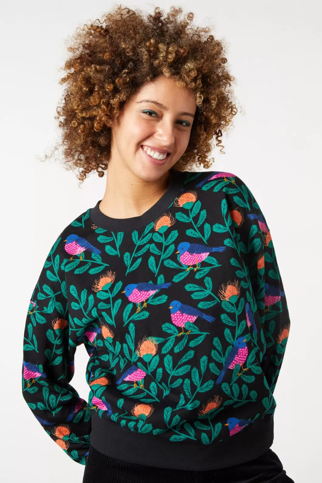 Blouses & Tops<Princess Highway Pink Robin Crew Neck