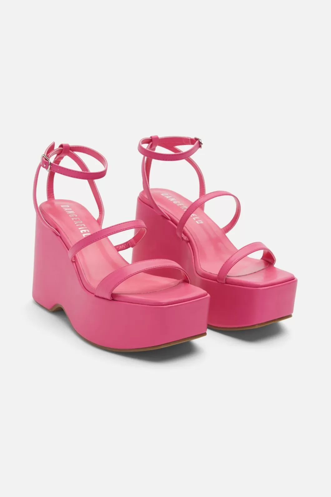 Shoes<Dangerfield Platform Strappy Heel