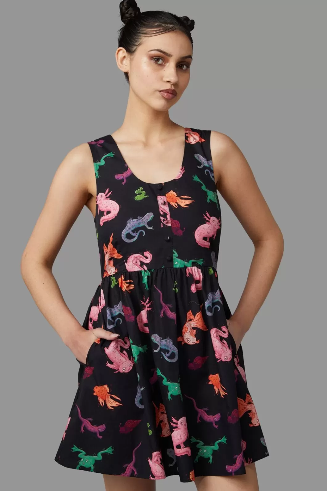 Dresses & Pinafores<Black Friday Pond Life Dress