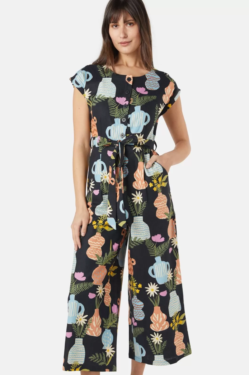 Pants & Jumpsuits<Princess Highway Pretty Vases Jumpsuit