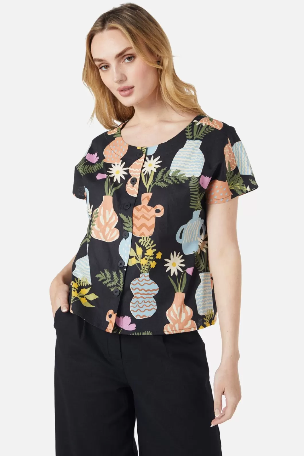 Blouses & Tops<Princess Highway Pretty Vases Top