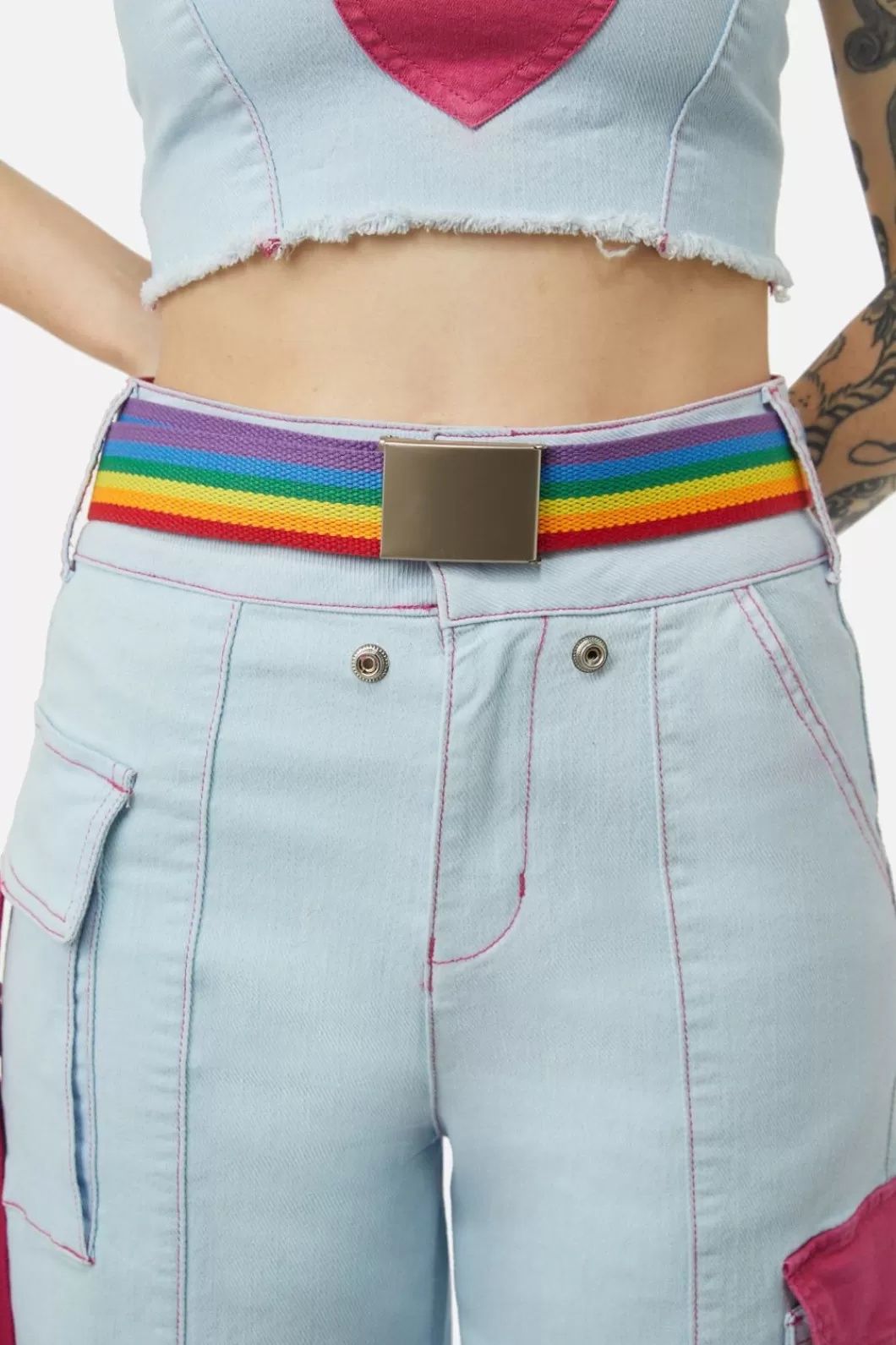 Belts & Harnesses<Dangerfield Pride Belt Rainbow