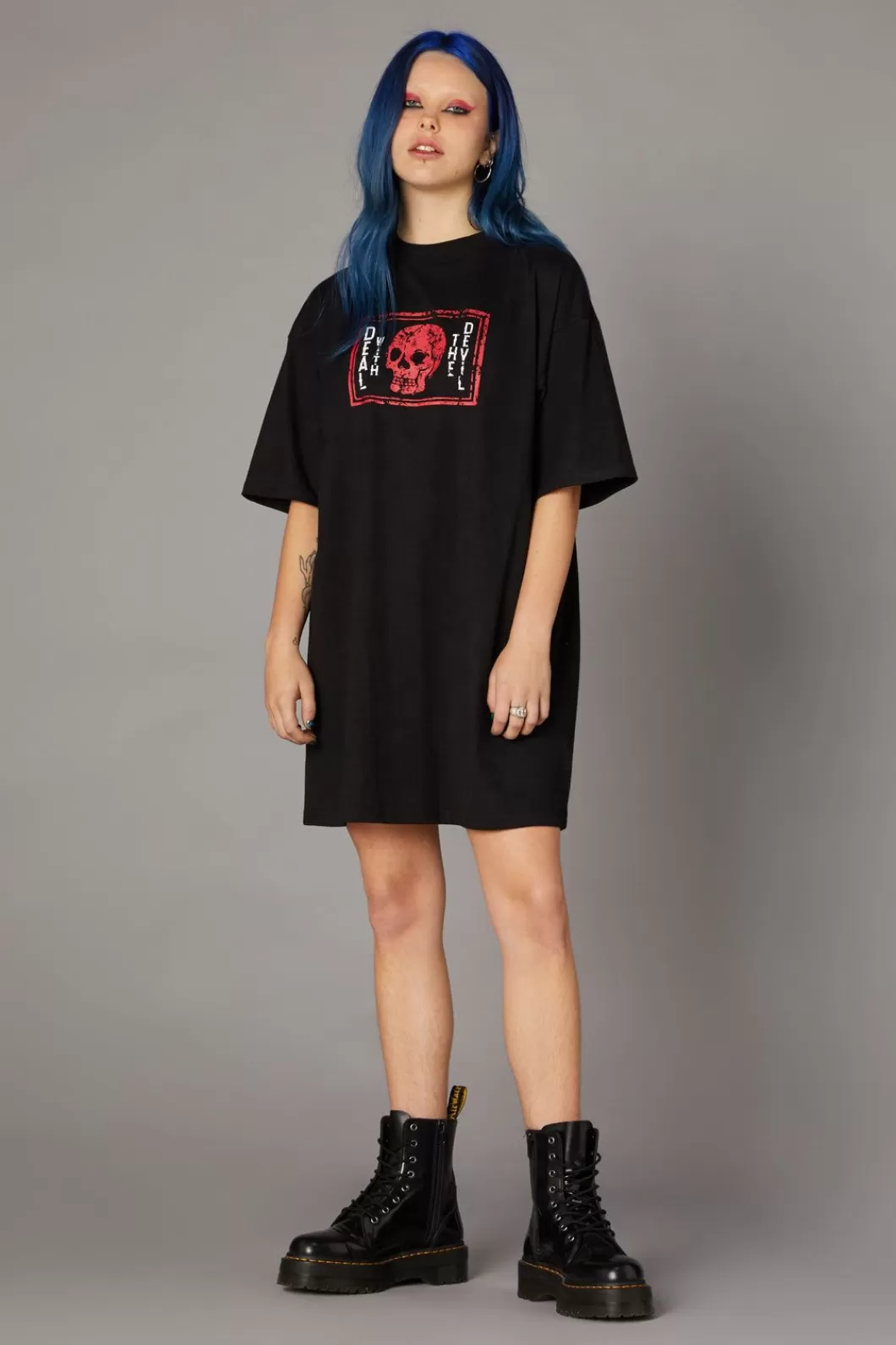 Dresses & Pinafores<Black Friday Printed Tee Dress