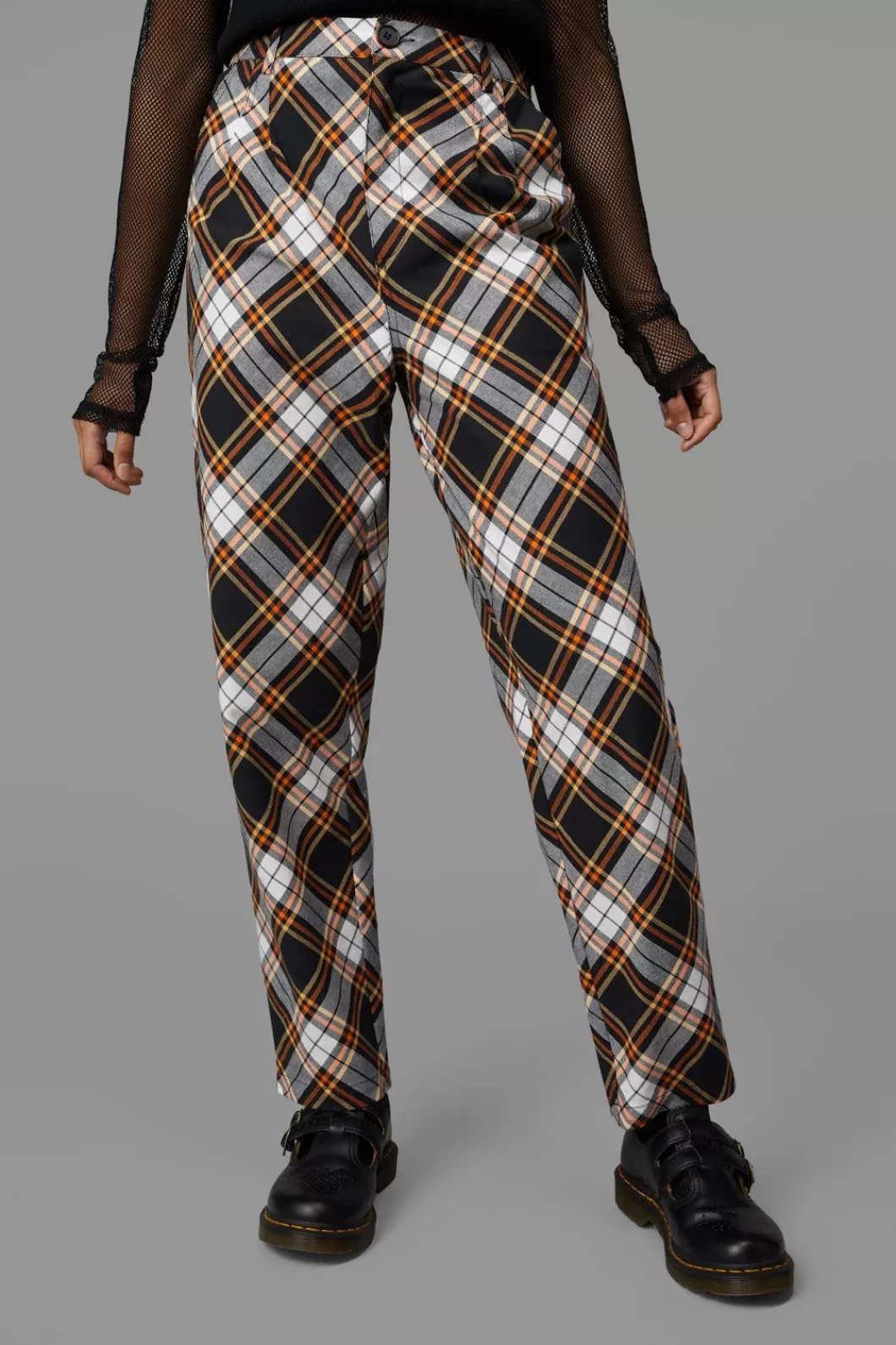 Pants & Jumpsuits<Black Friday Pumpkin Tartan Pant