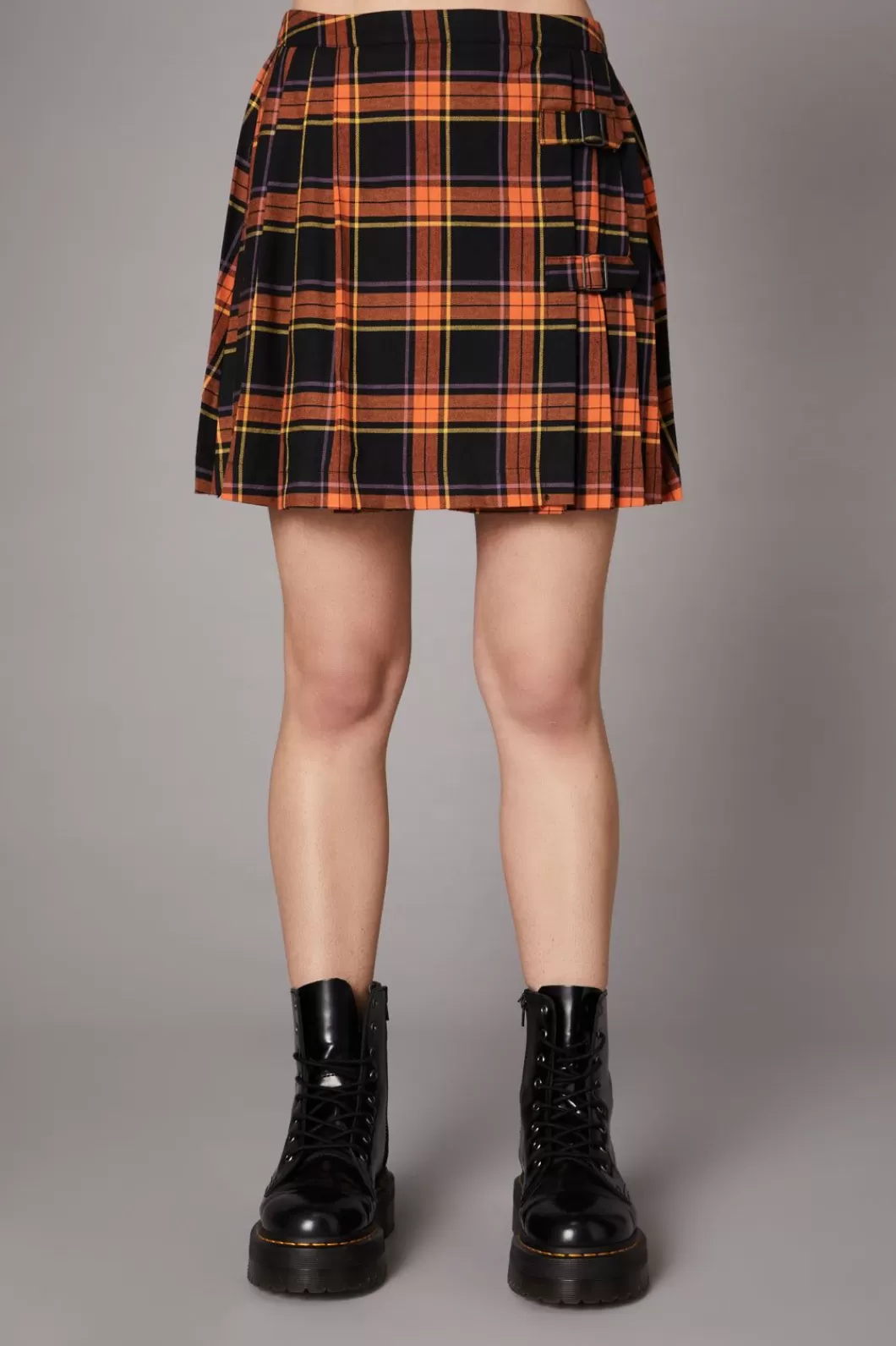 Skirts & Skorts<Black Friday Pumpkin Tartan Skirt