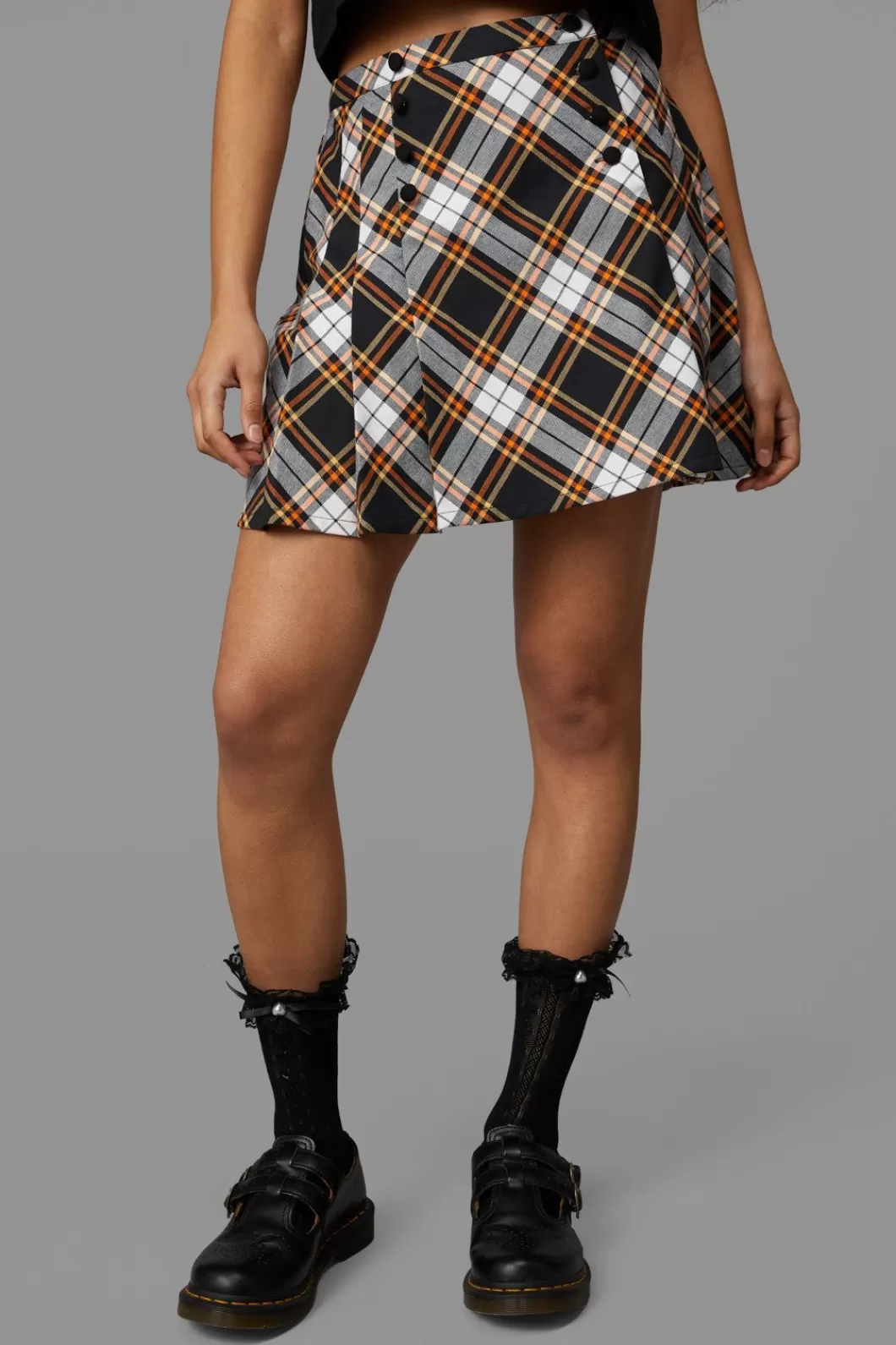 Skirts & Skorts<Black Friday Pumpkin Tartan Skirt