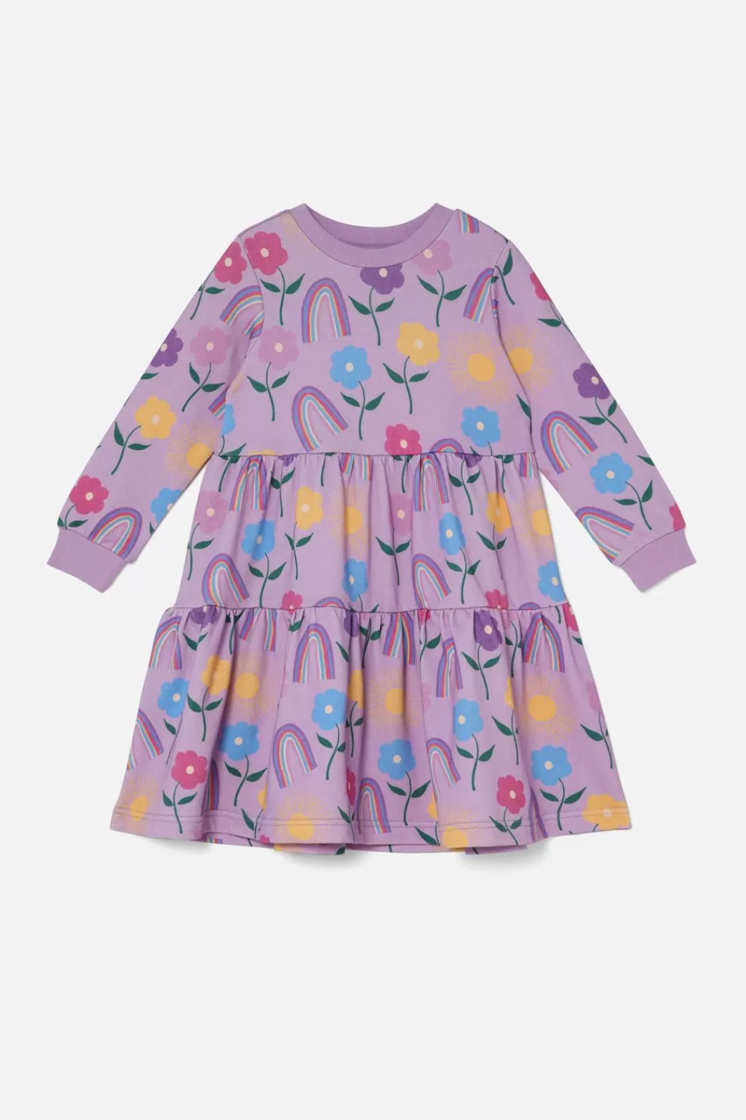 Dresses & Pinafores<Princess Highway Kids Rainbow Kids Tiered Dress