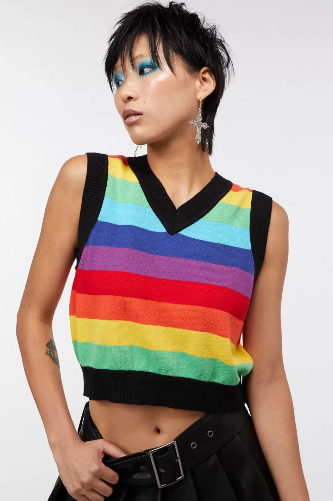 Knitwear & Cardis<Dangerfield Rainbow Vest