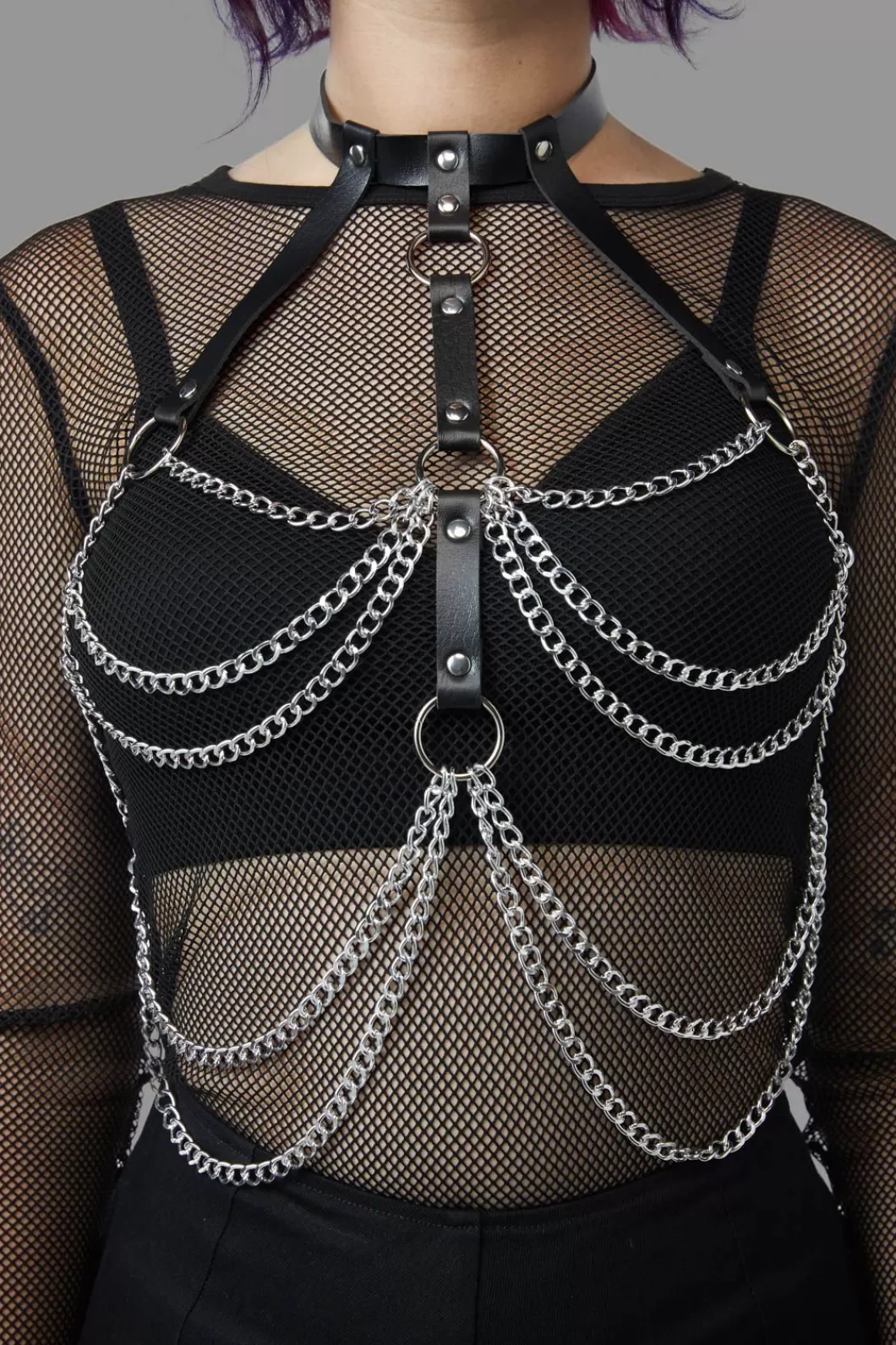 Belts & Harnesses<Black Friday Rhinestone Stud Harness