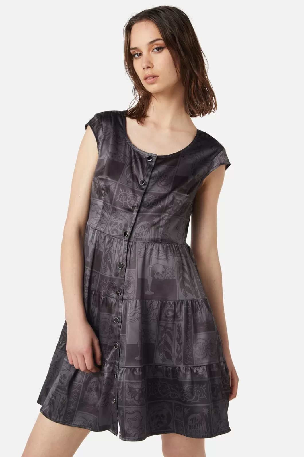 Dresses & Pinafores<Dangerfield Ruined Mansion Satin Brocade Dress