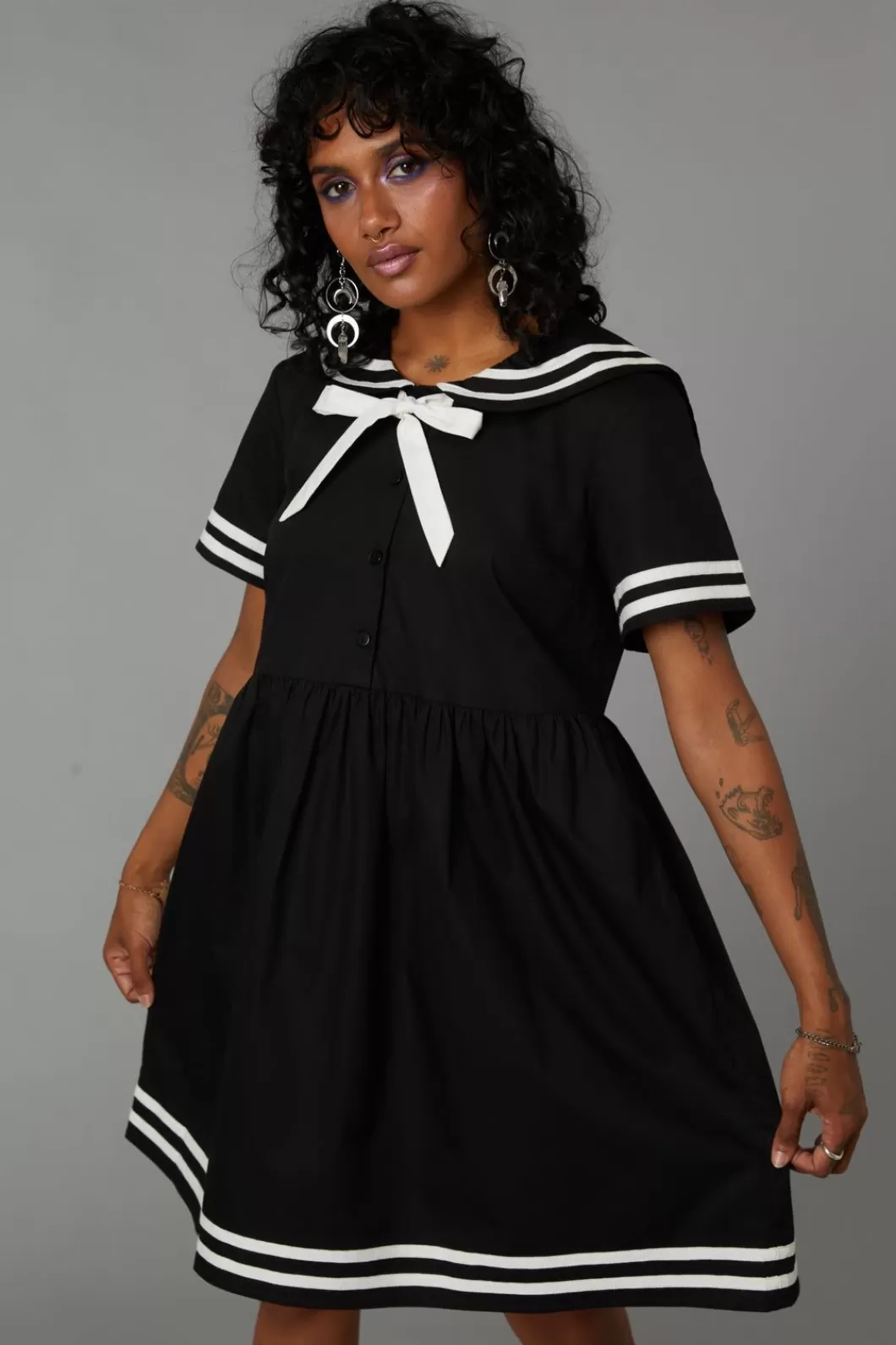 Dresses & Pinafores<Black Friday Sail Away Goth Dress