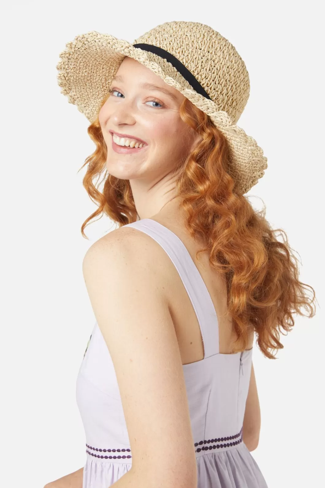 Hats<Princess Highway Scallop Edge Sun Hat