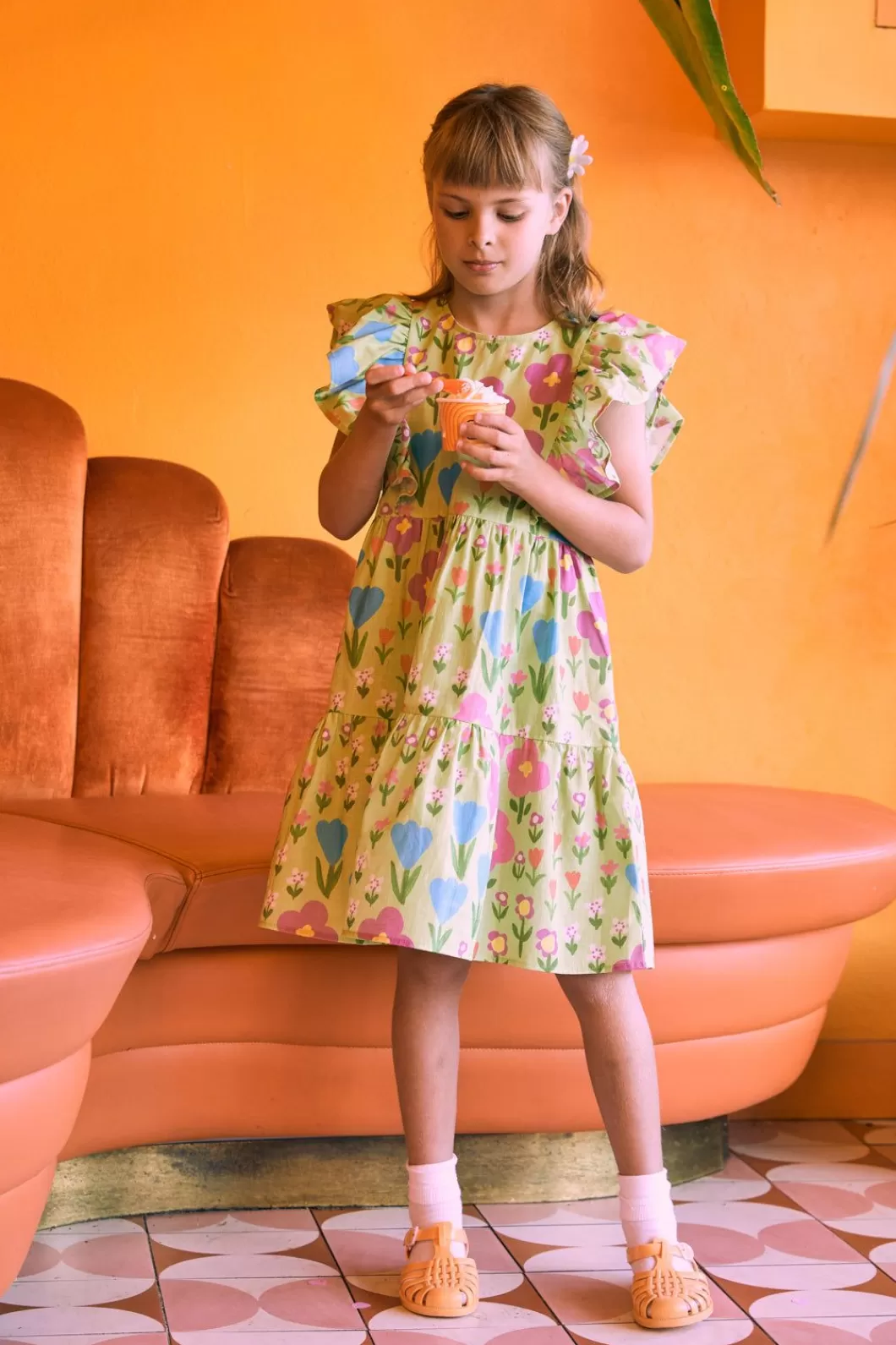 Dresses & Pinafores<Princess Highway Kids Scandi Flower Kids Dress