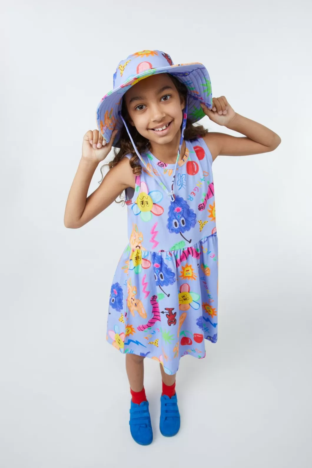 Dresses & Pinafores<Dangerkids Scrapbook Kids Jersey Dress