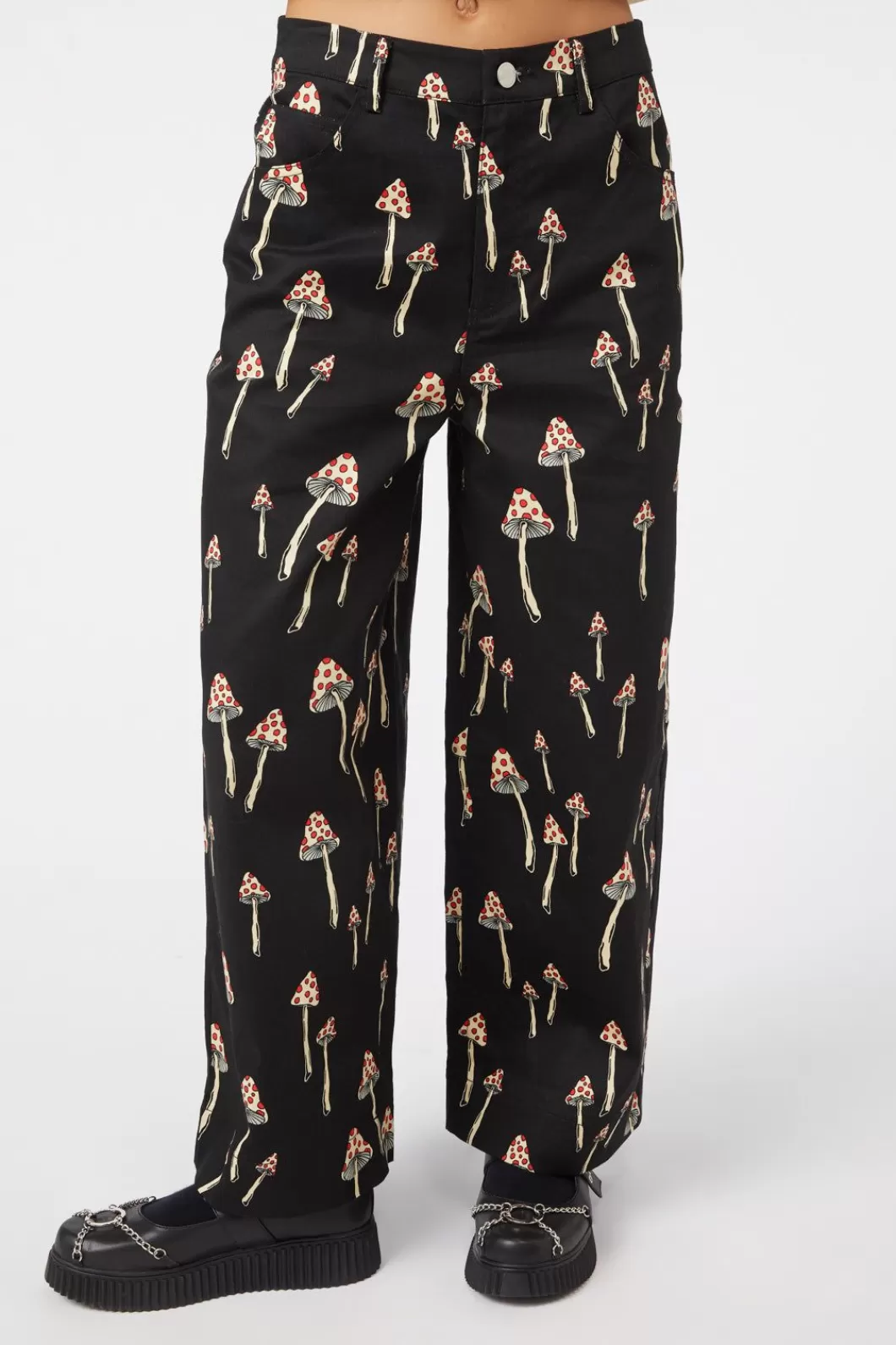 Pants & Jumpsuits<Dangerfield Shroom Cap Wide Leg Pants