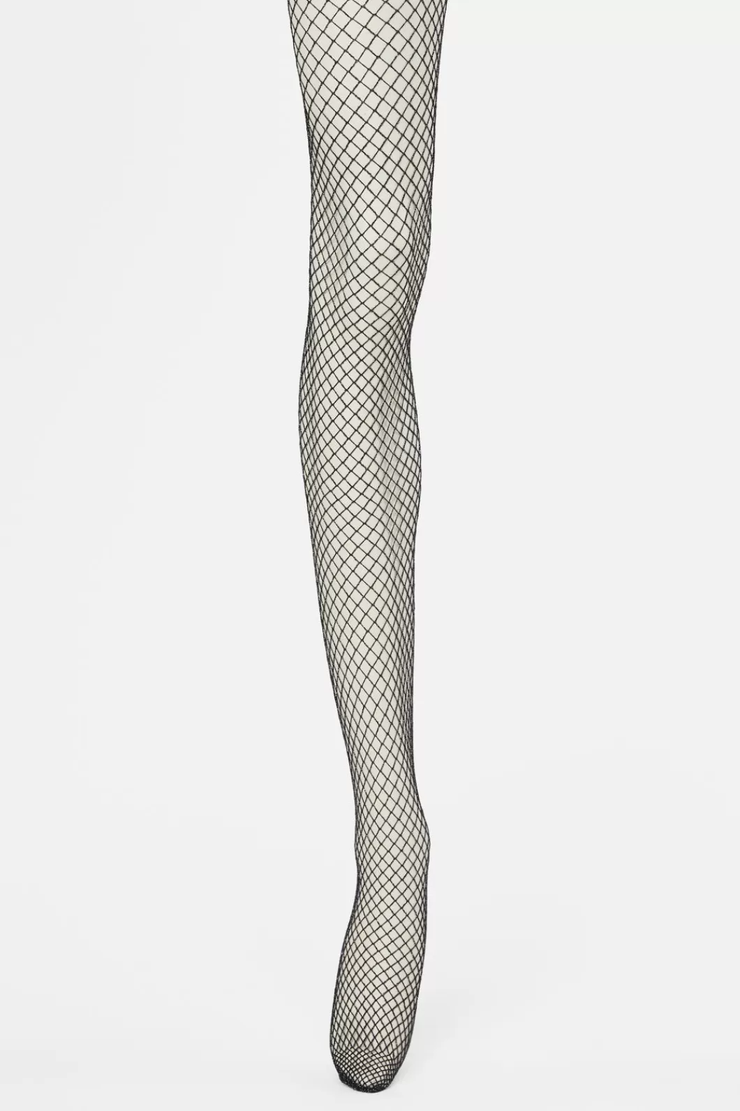 Socks & Tights<Dangerfield Silver Glitter Fishnets